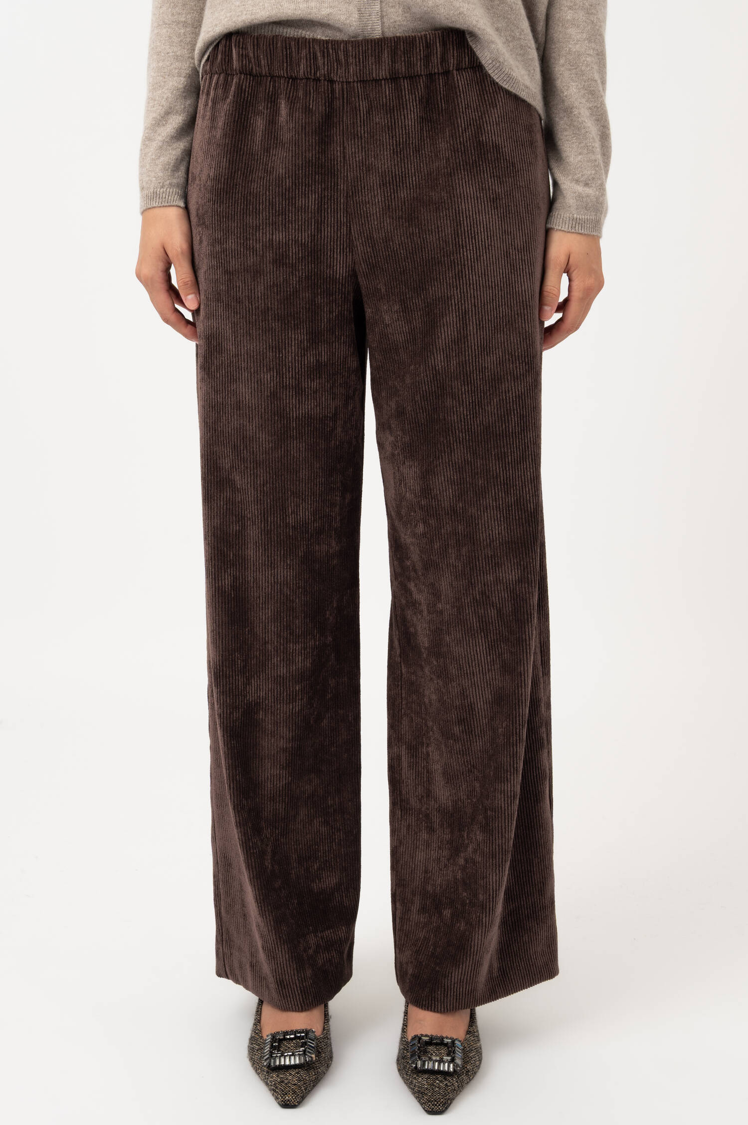 Cord-Schlupfhose in Braun Cord-Schlupfhose in Braun