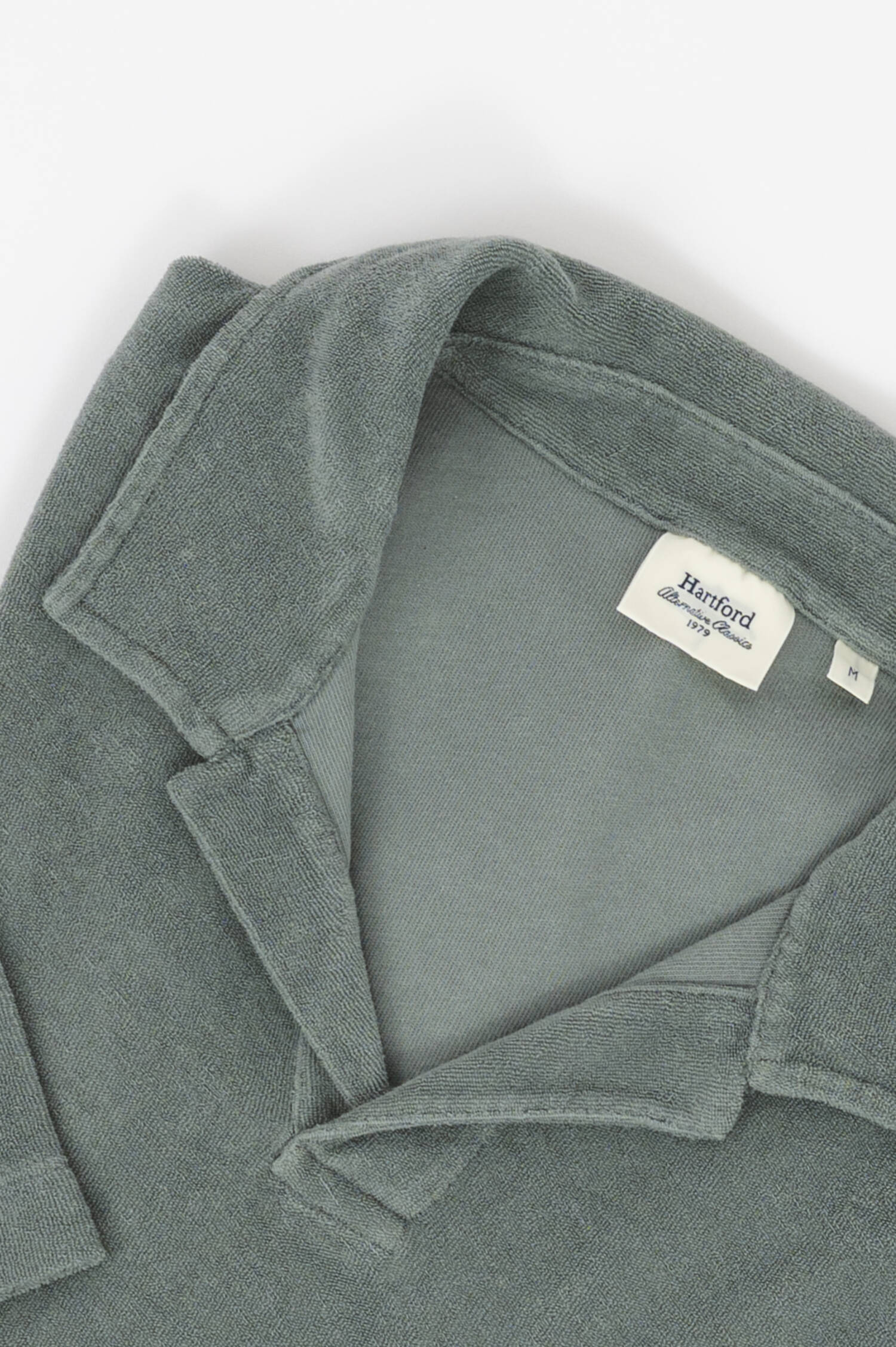 Frottee Polo in Khaki Frottee Polo in Khaki