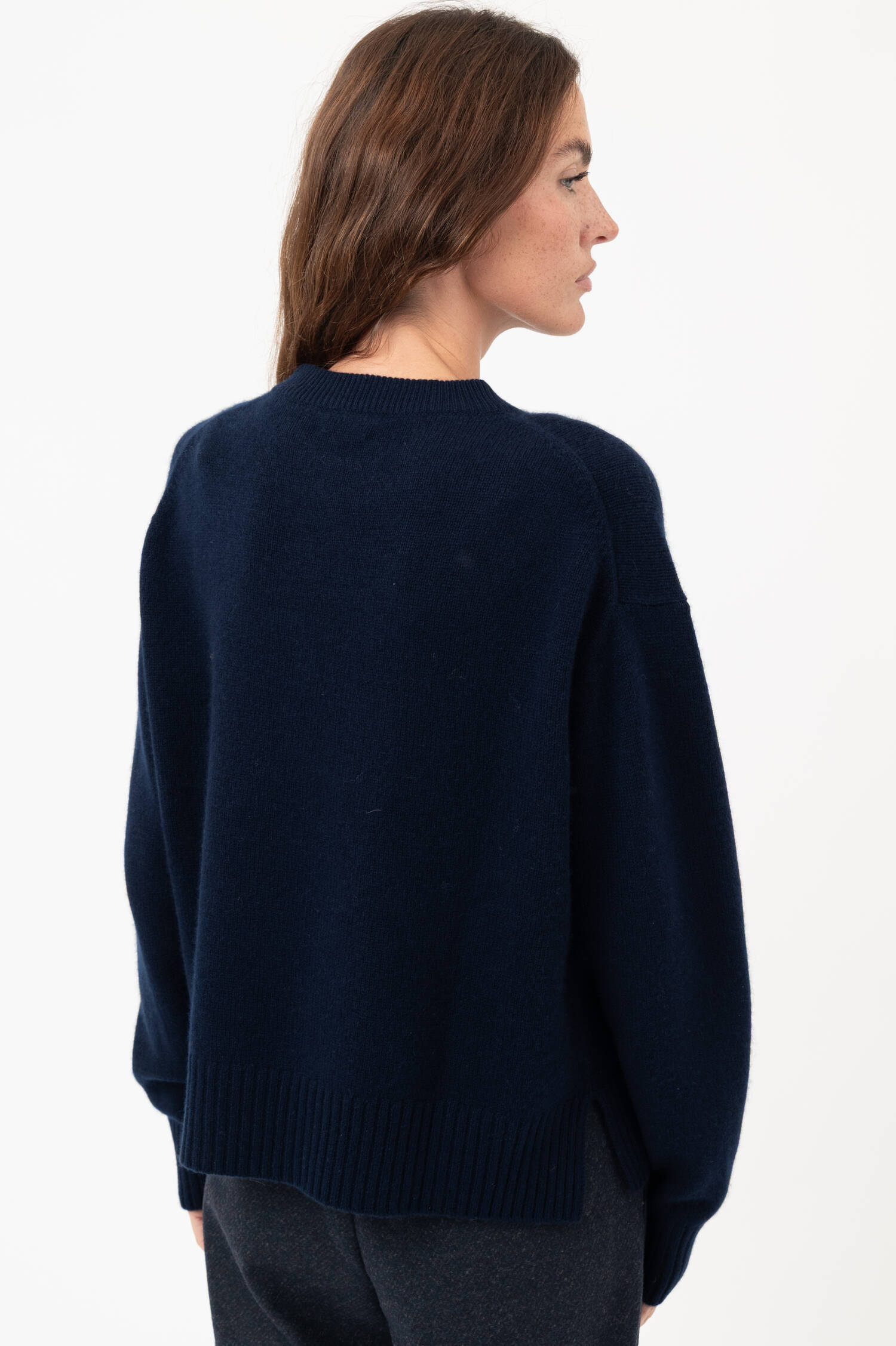 Cashmere-Pullover in Dunkelblau Cashmere-Pullover in Dunkelblau