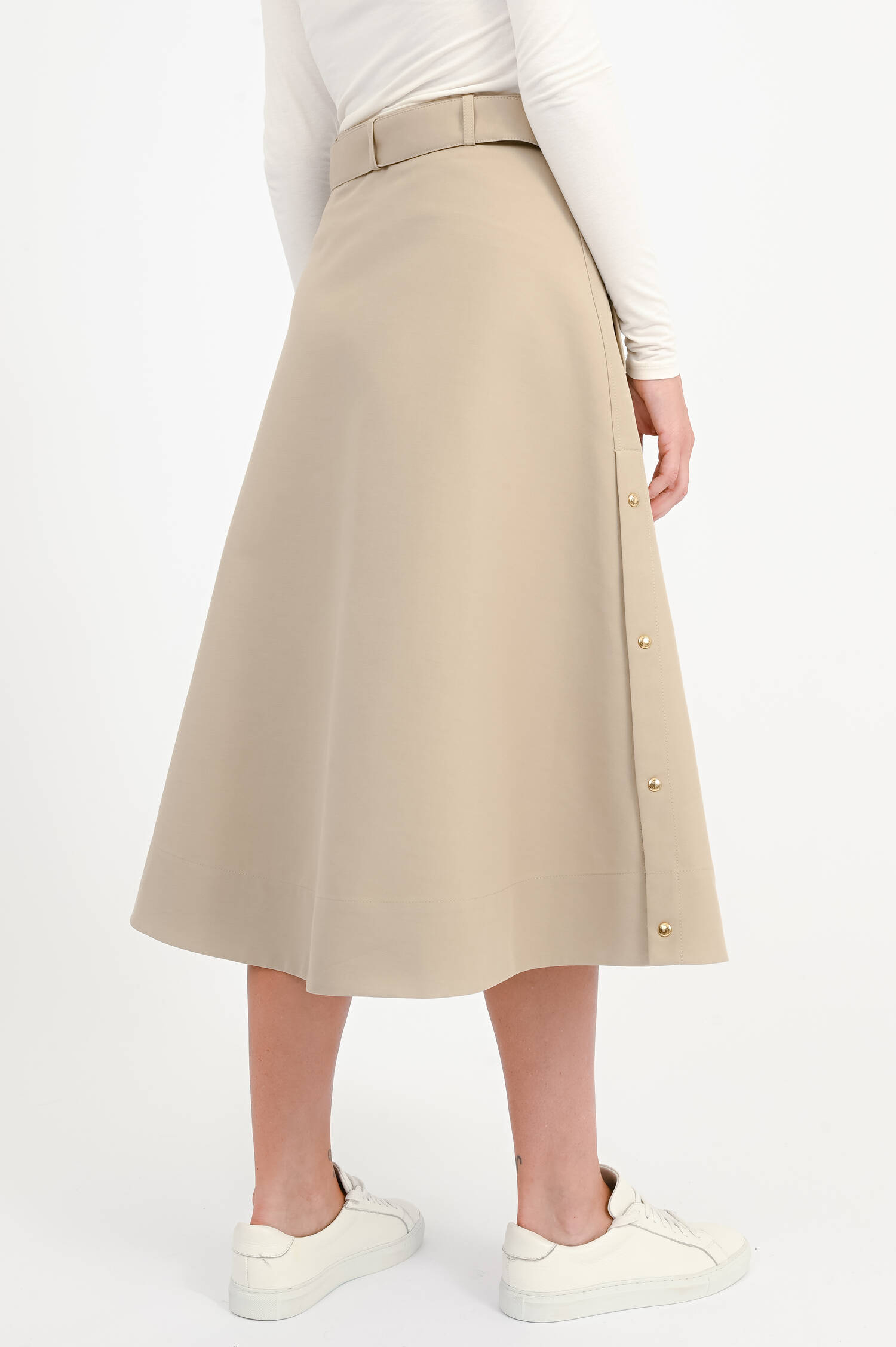 A-Linien-Rock in Beige