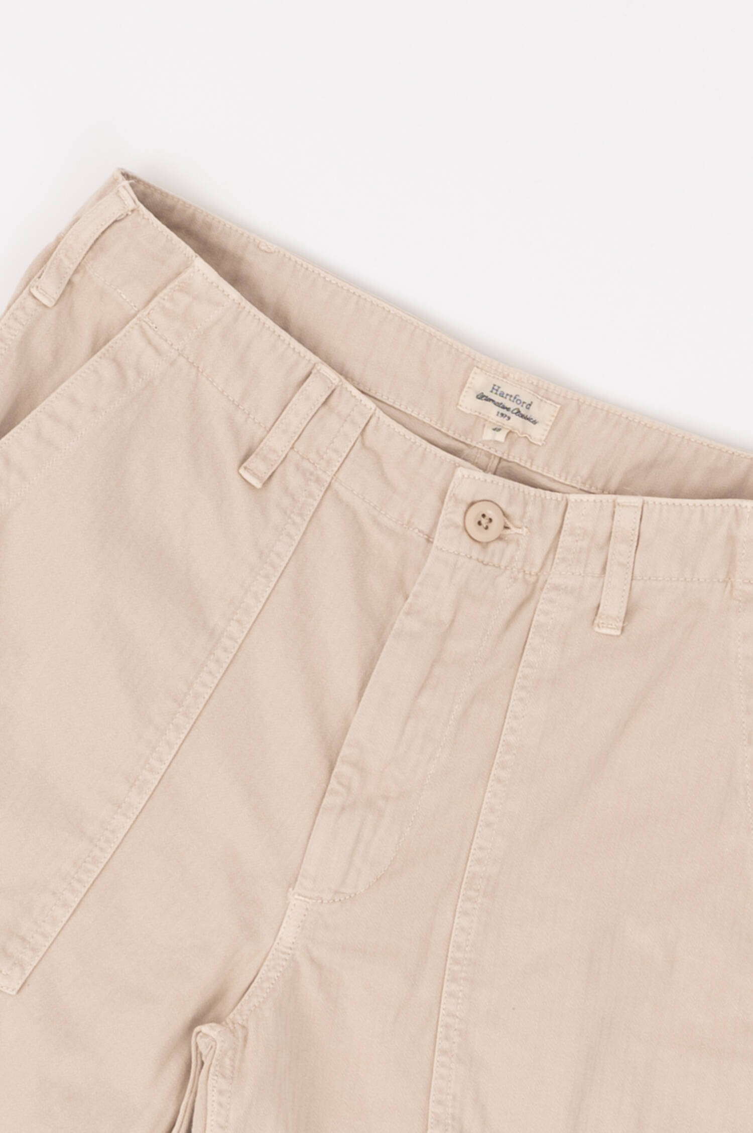 Bermudashort in Beige