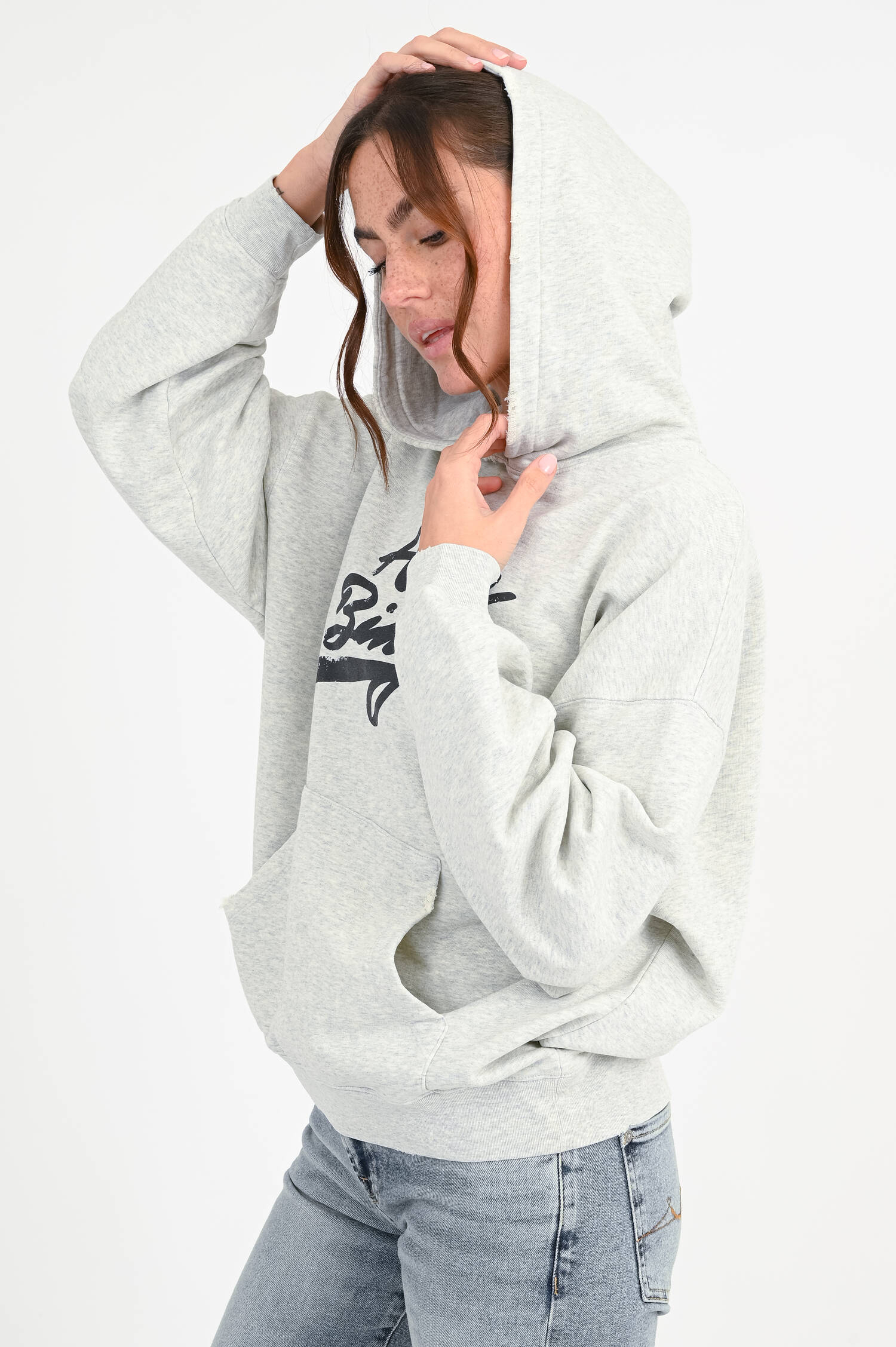 Hoodie HARVEY in Heather Grey Hoodie HARVEY in Heather Grey