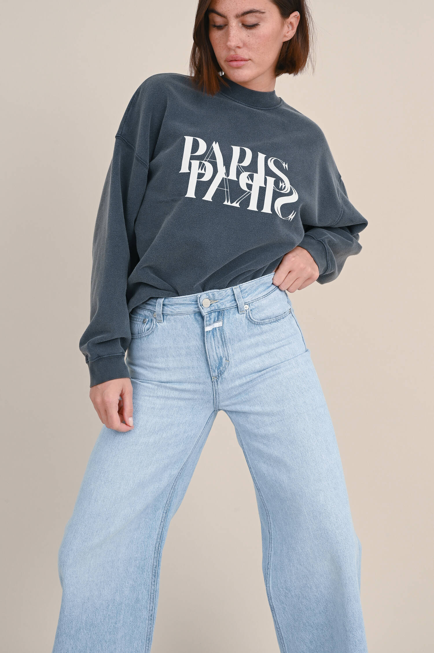 Flared Jeans GLOW UP in Hellblau Flared Jeans GLOW UP in Hellblau