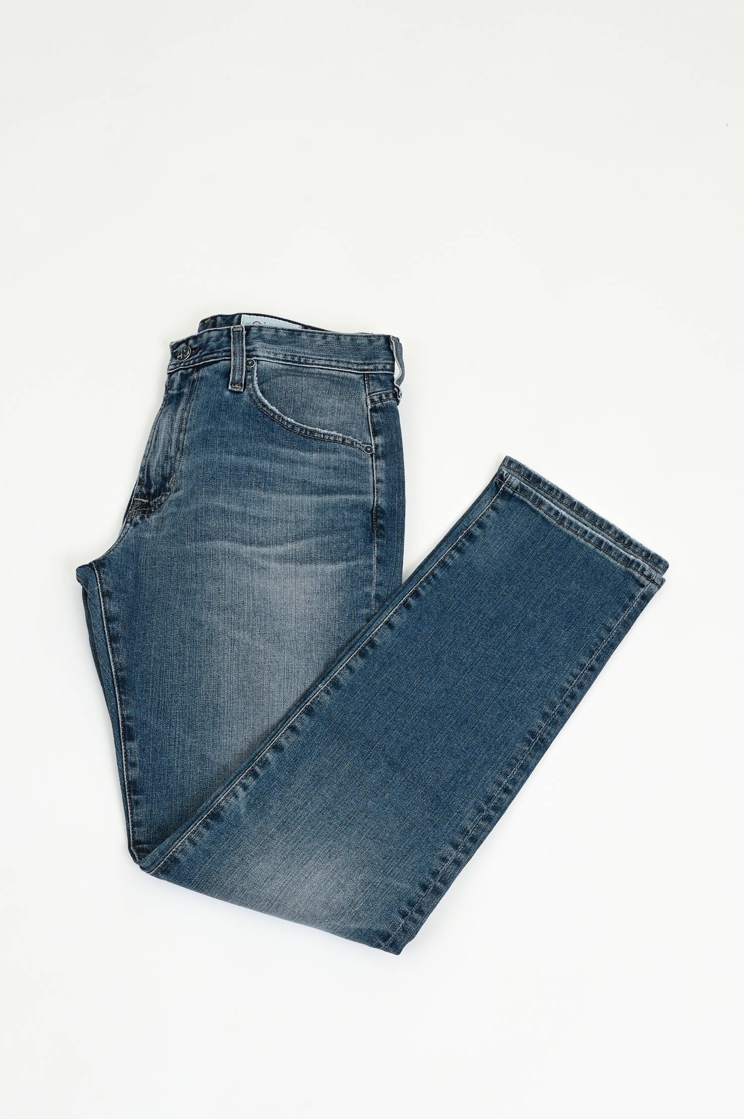 Jeans EVERETT SLIM STRAIGHT in Mittelblau