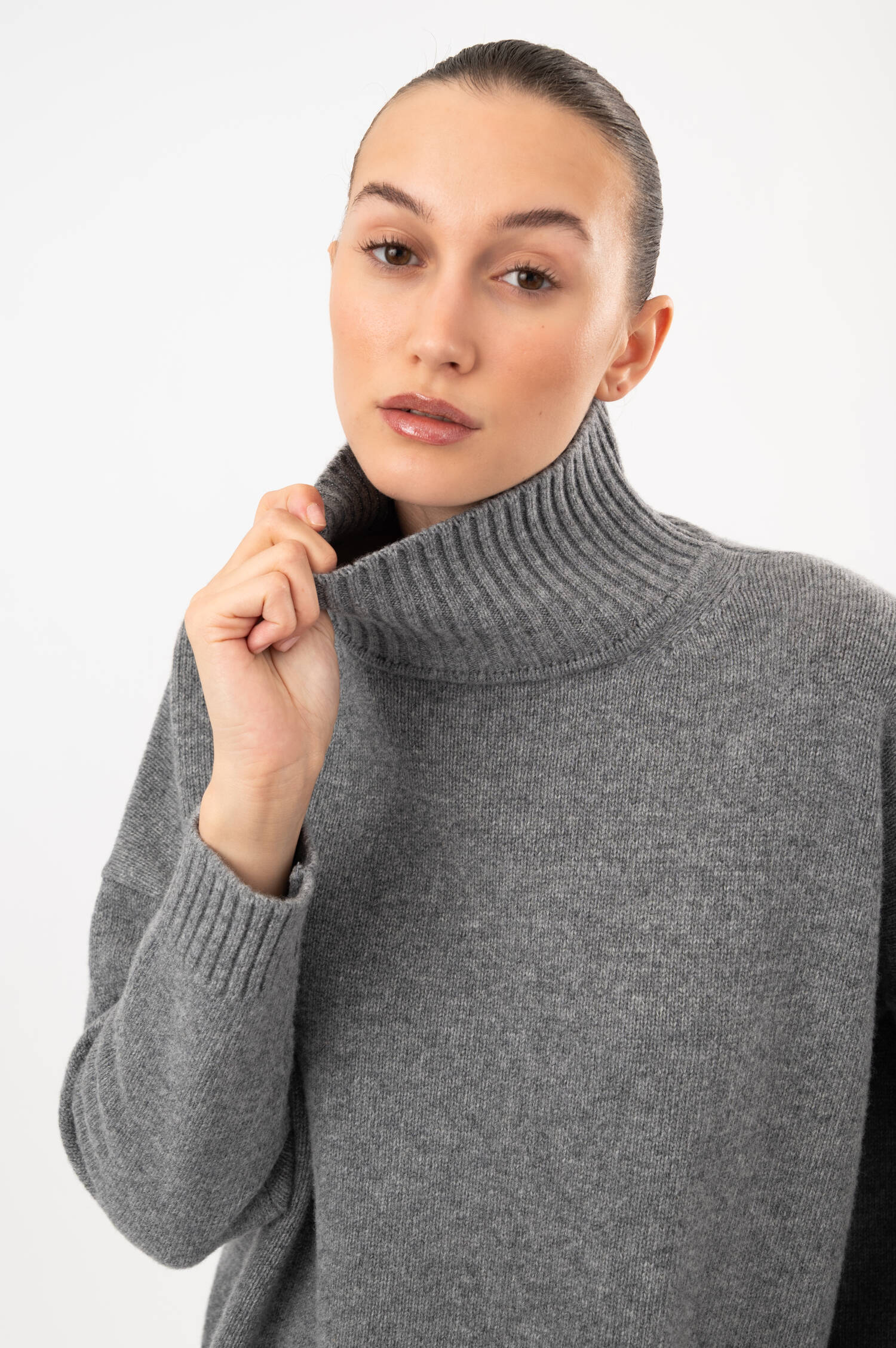 Pullover BORGIA in Grau Pullover BORGIA in Grau