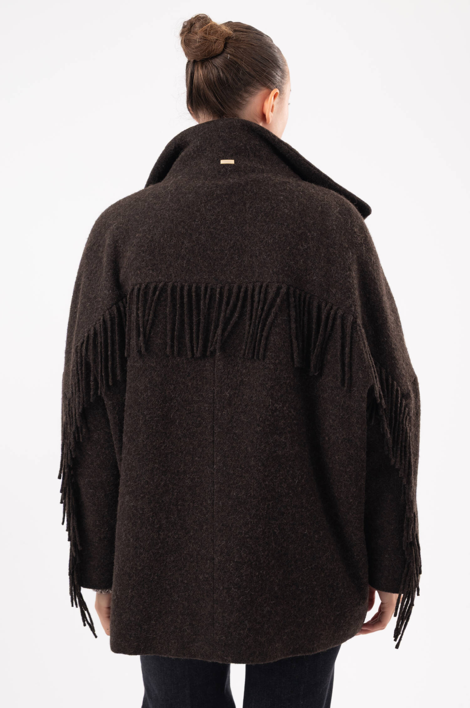 Woll-Mix-Jacke in Braun Woll-Mix-Jacke in Braun