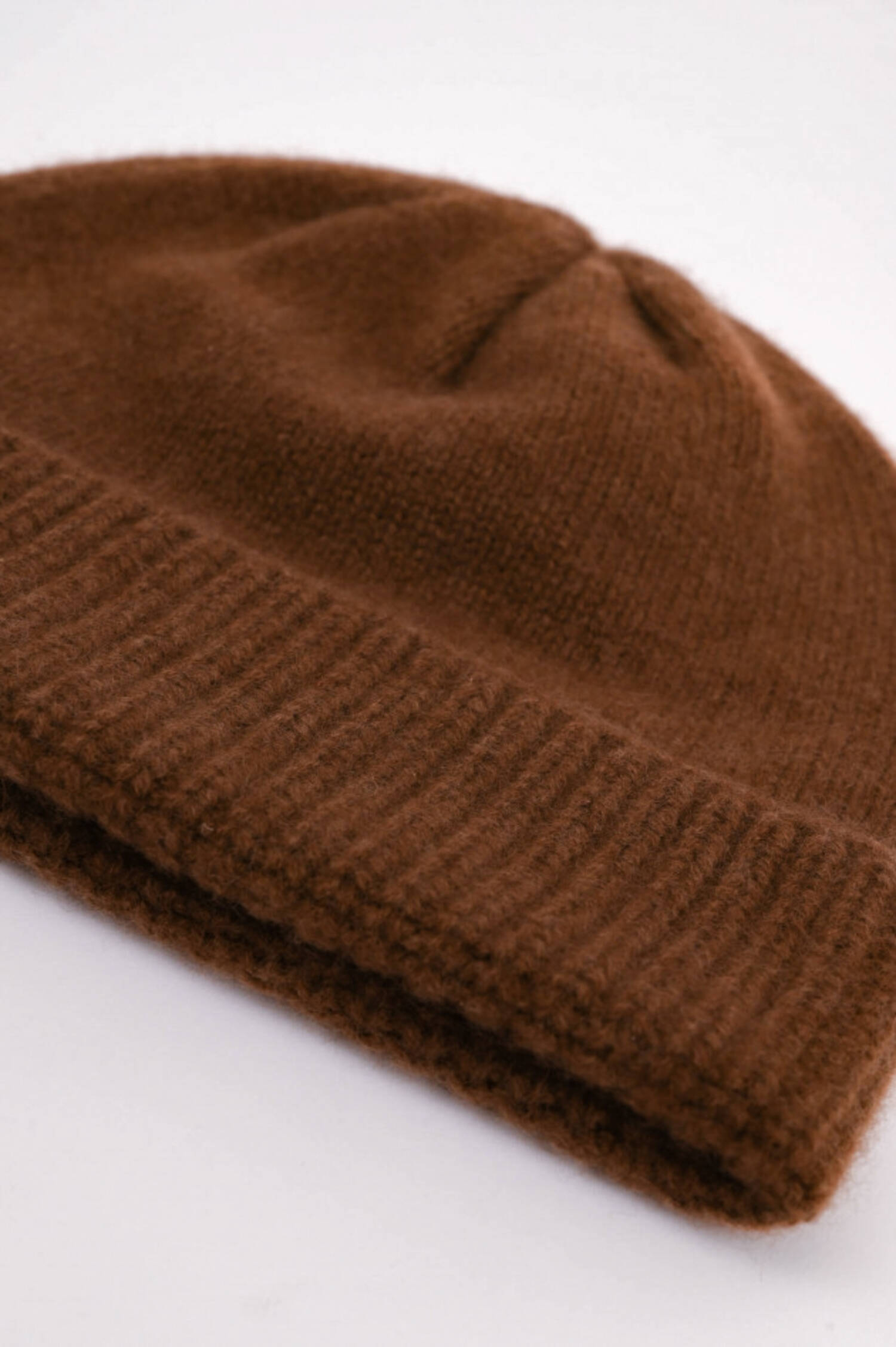 Cashmere Mütze in Braun