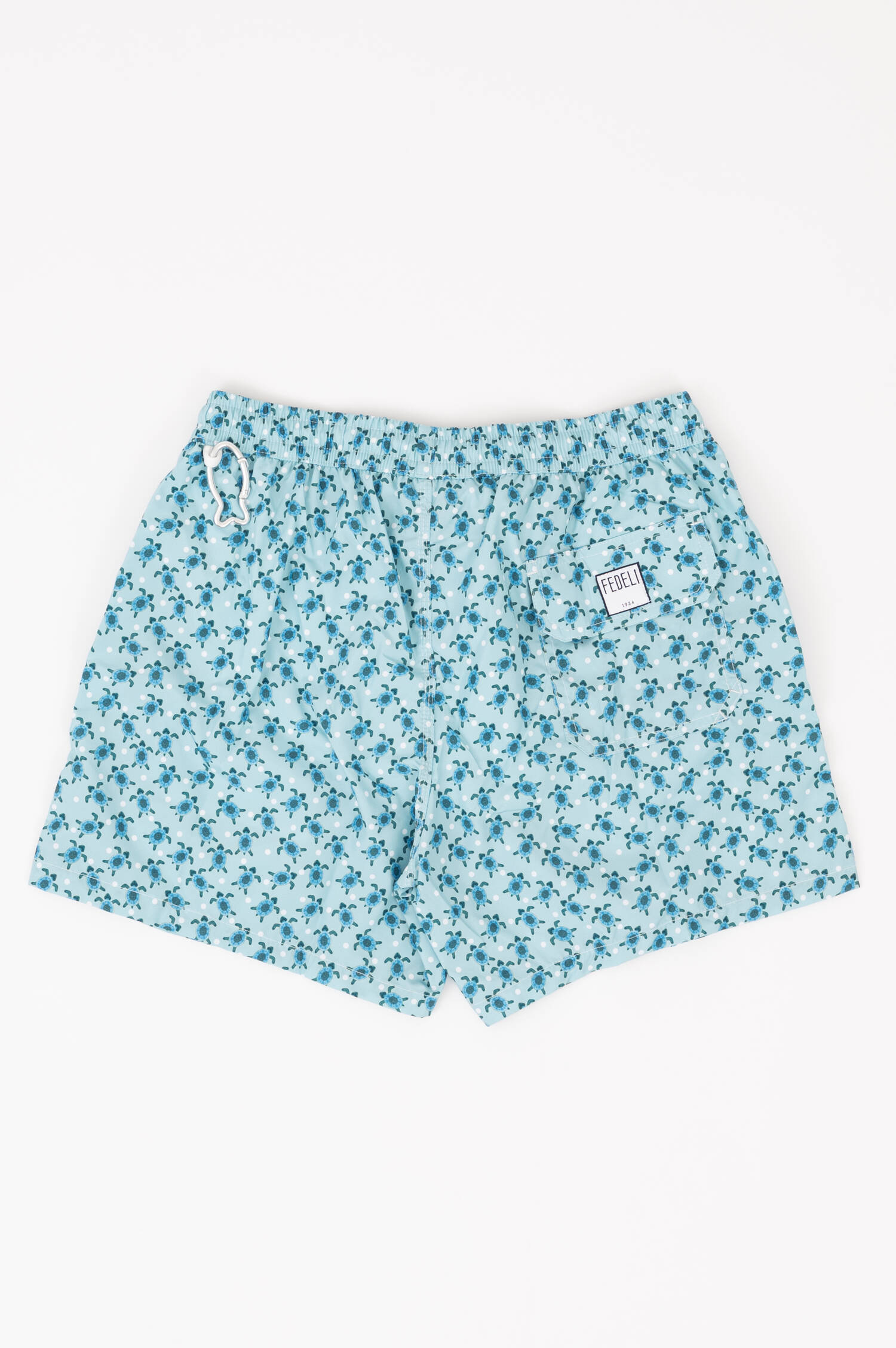 Badehose MADEIRA in Hellblau/Grün