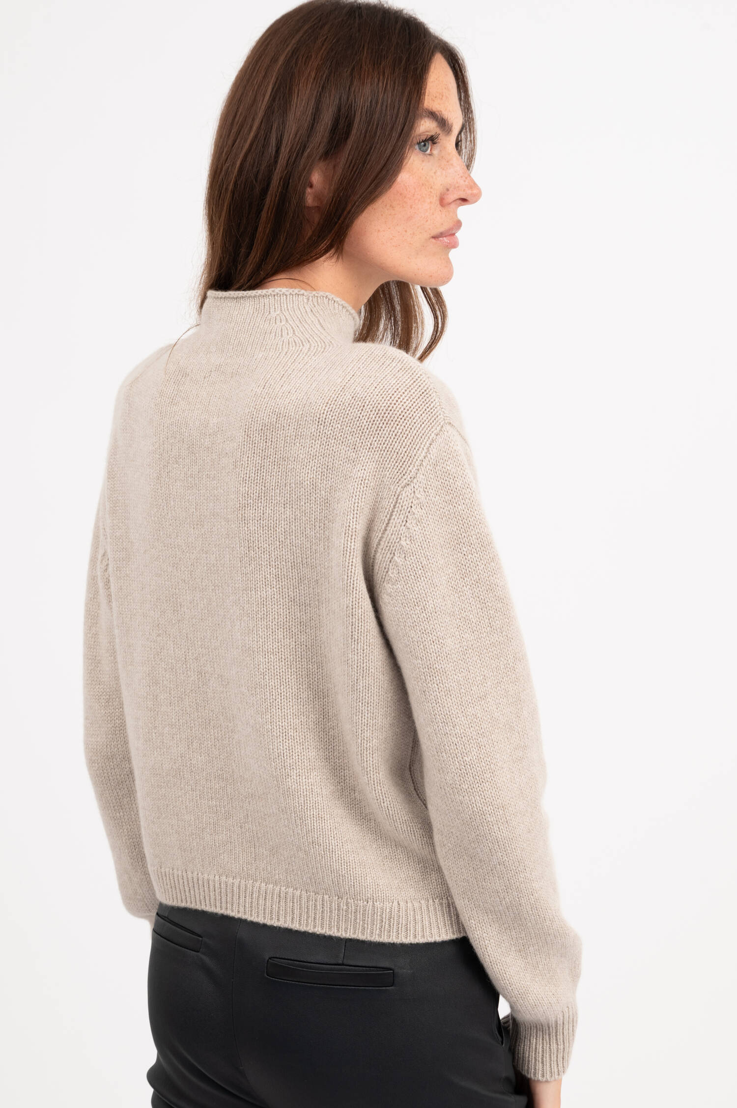 Cashmere-Cardigan ZIRELLE in Beige Cashmere-Cardigan ZIRELLE in Beige
