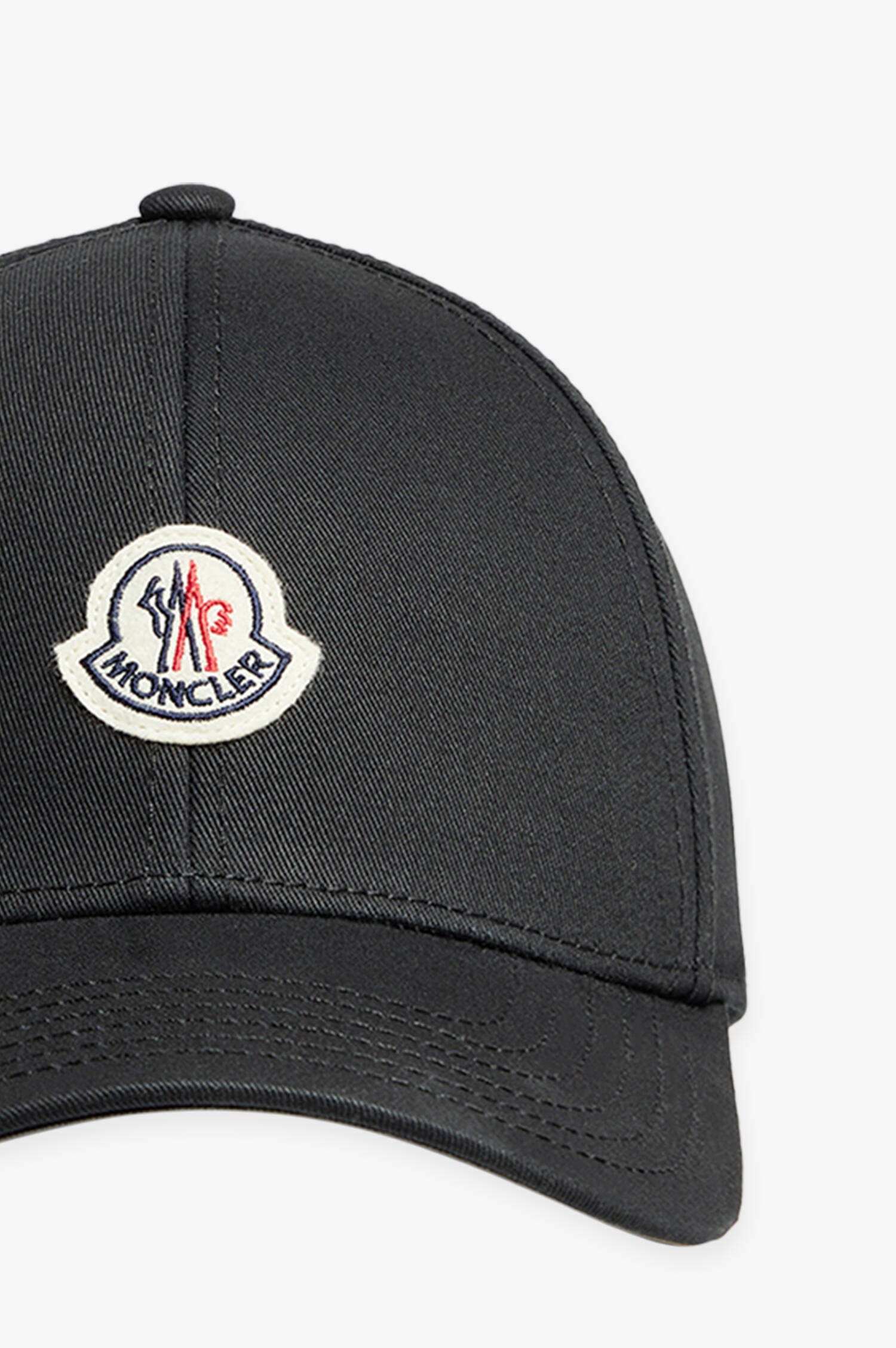 Base Cap mit Logo in Schwarz