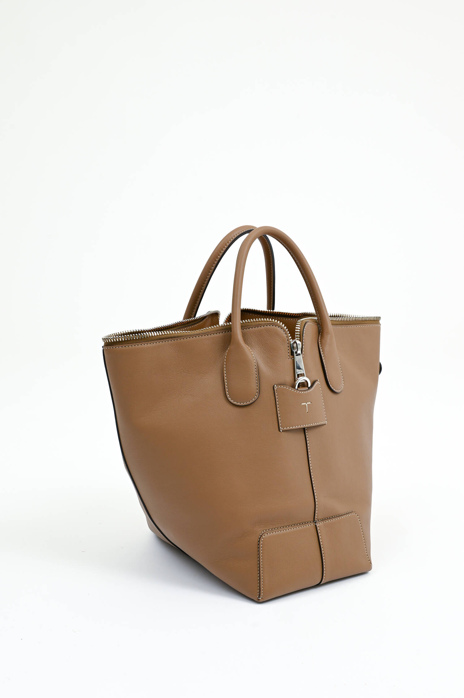 Shopper SACCA ZIP in Cappuccino