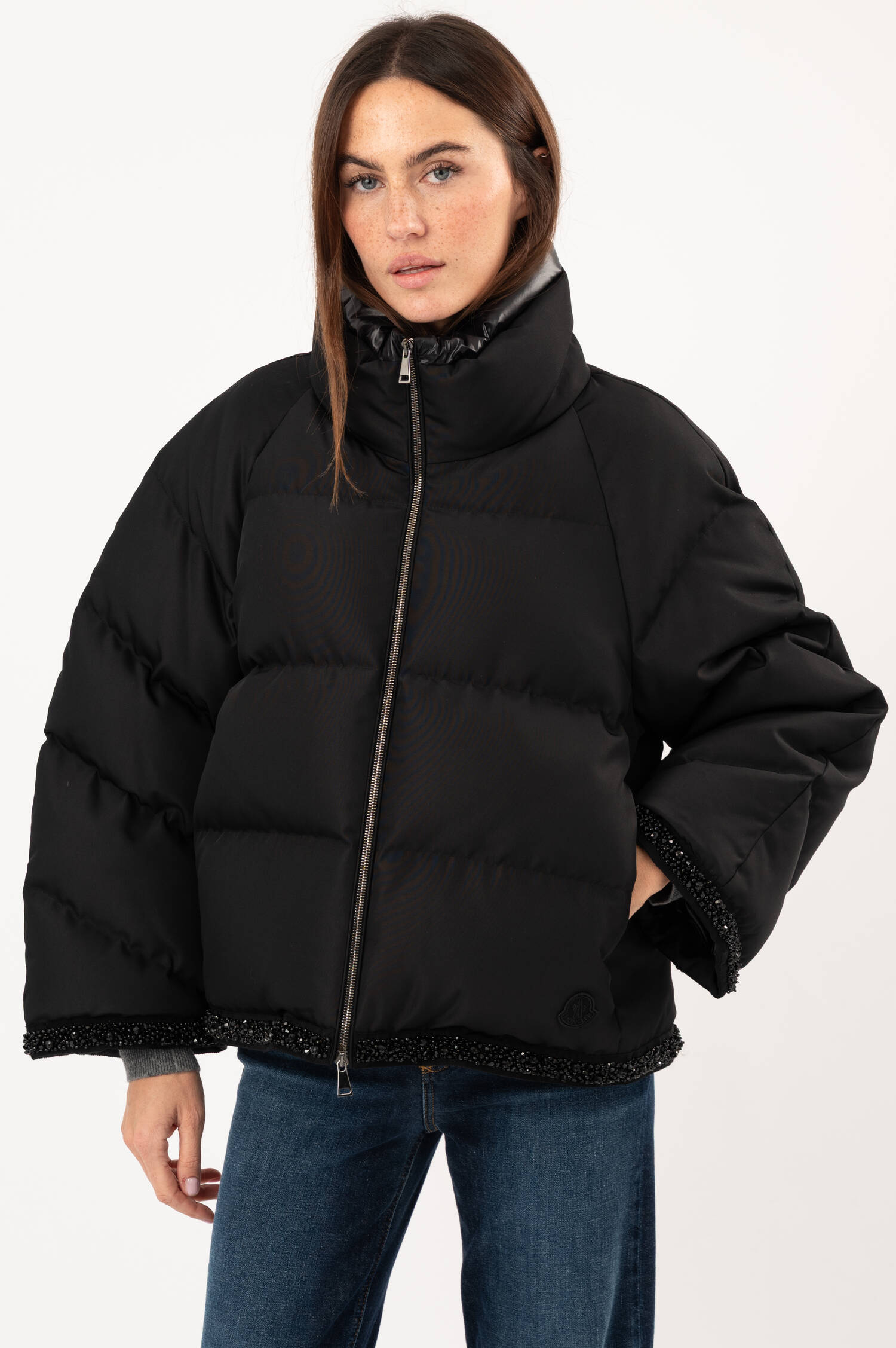 Daunenjacke HIRONDELLE in Schwarz Daunenjacke HIRONDELLE in Schwarz