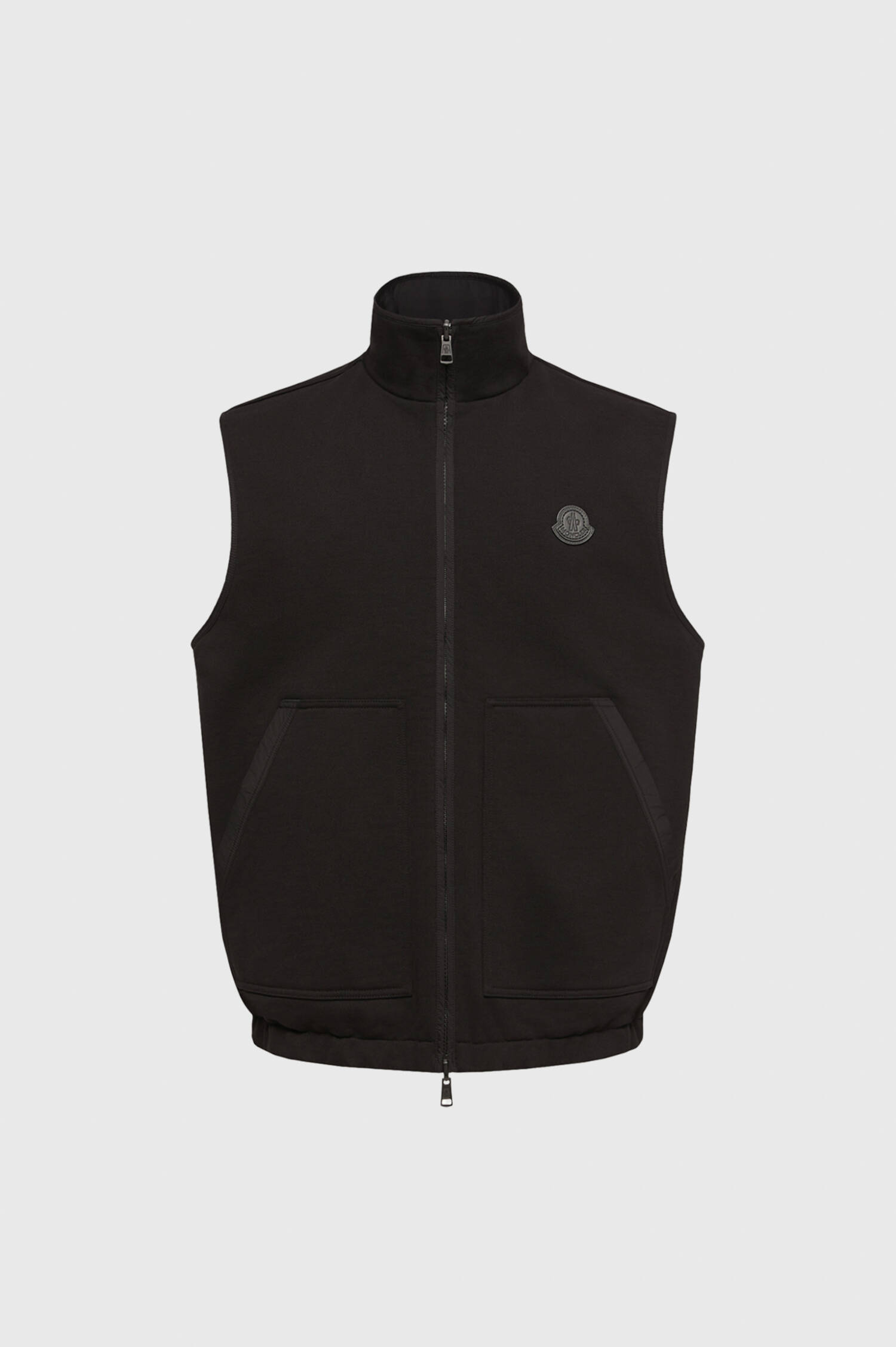 Wende-Gilet in Schwarz