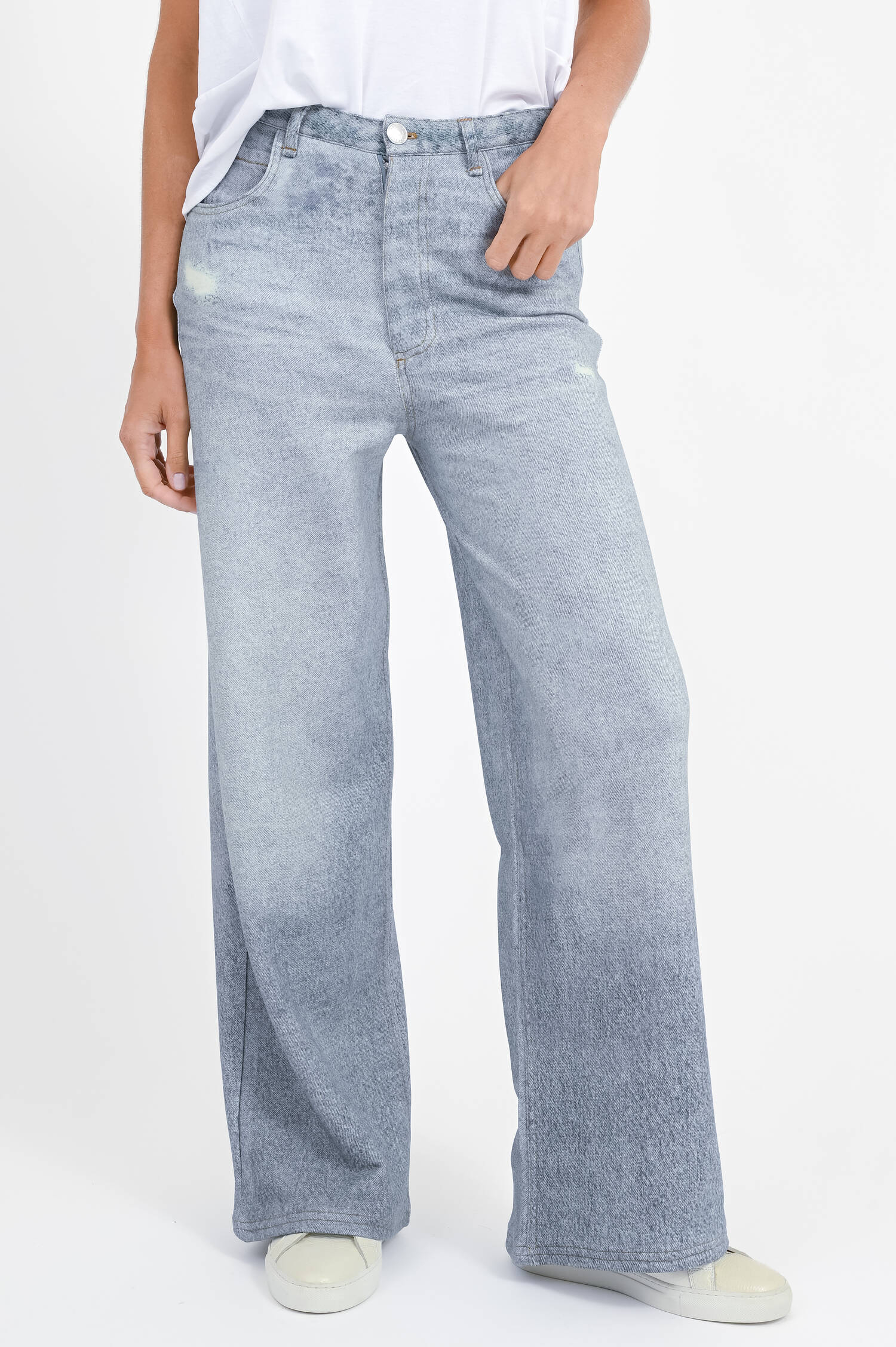 Sweatpants INKE im Denim-Look