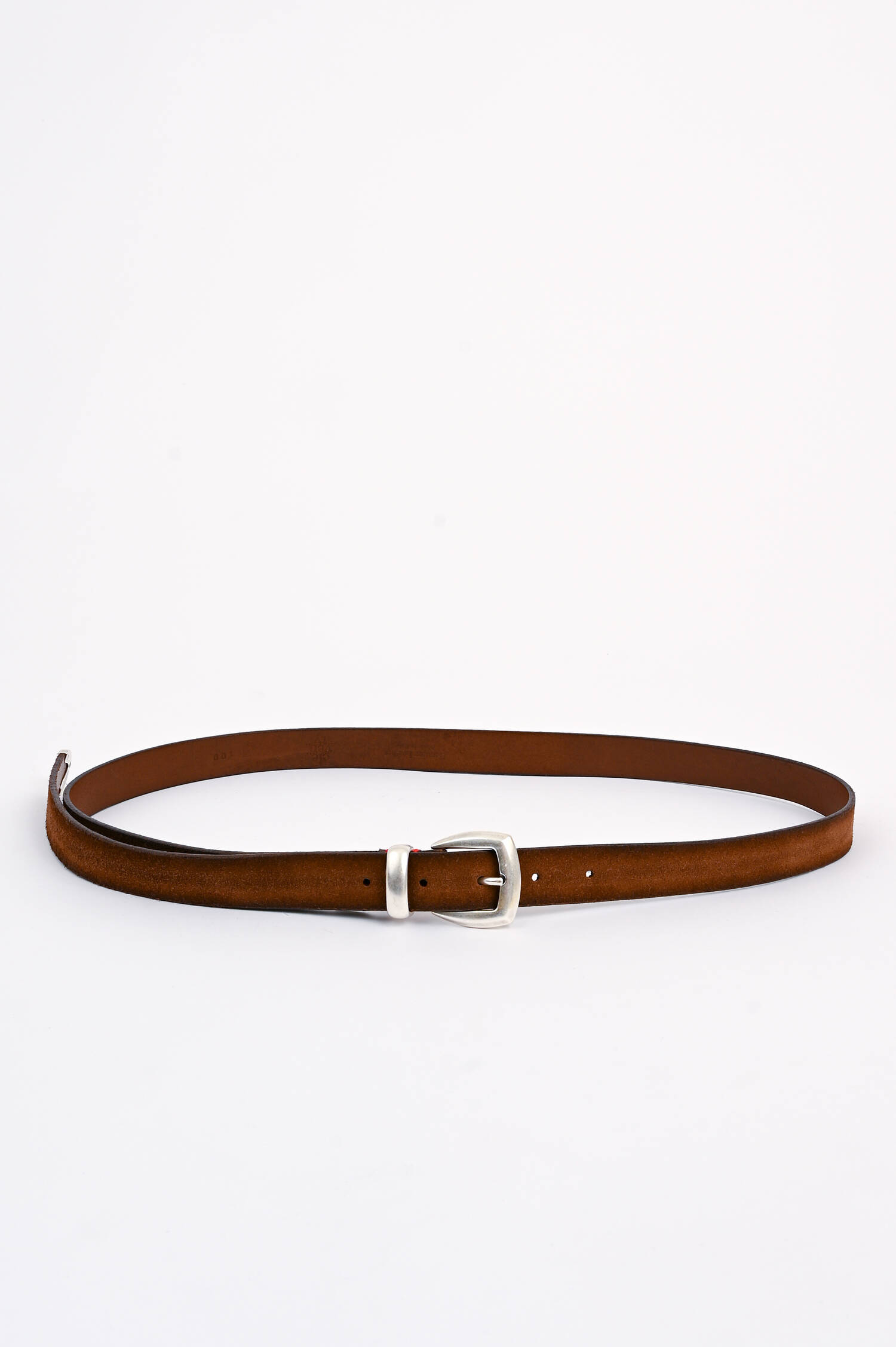 Gürtel aus Leder in Braun