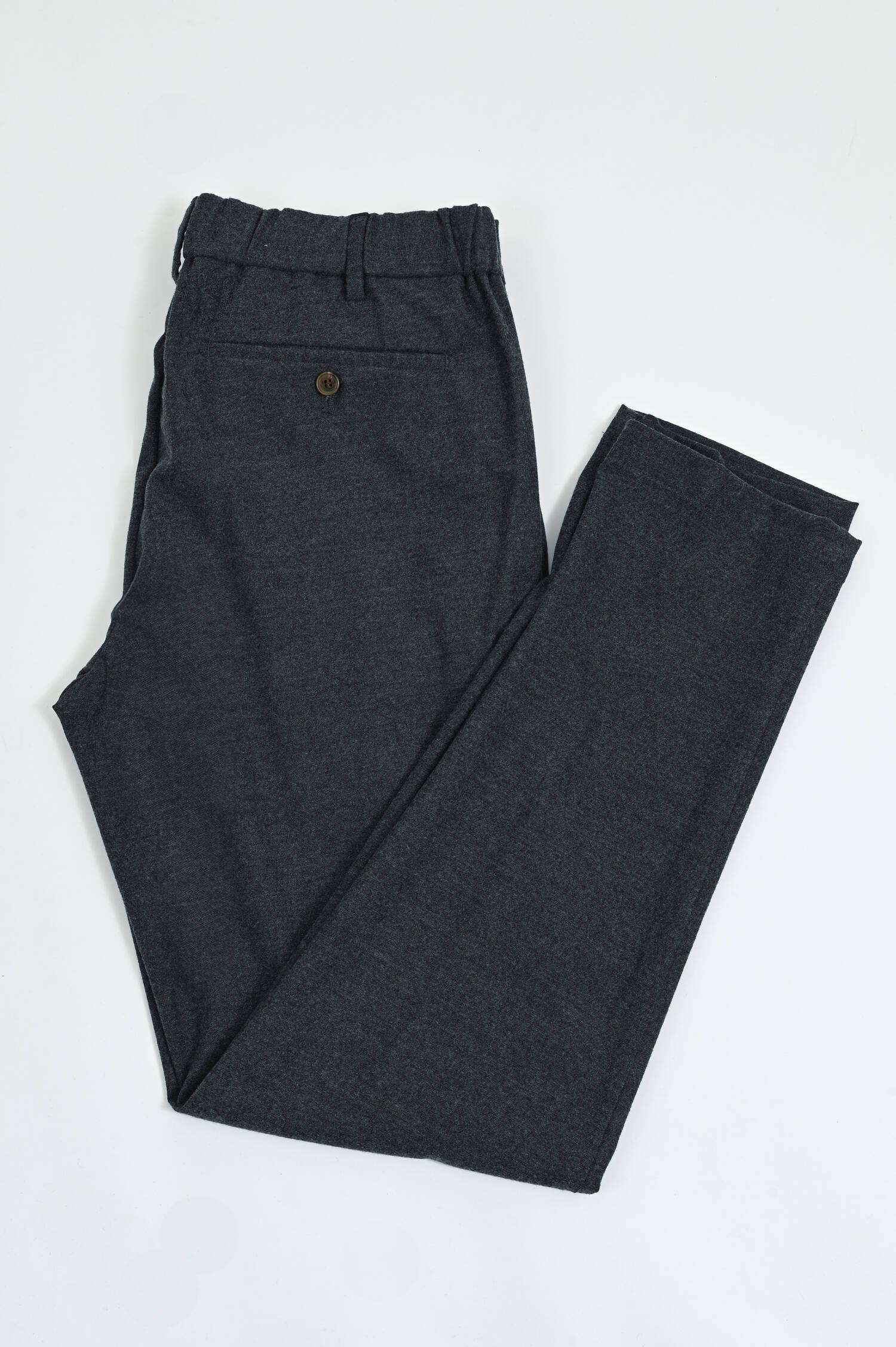 Sportliche Anzughose in Grau meliert