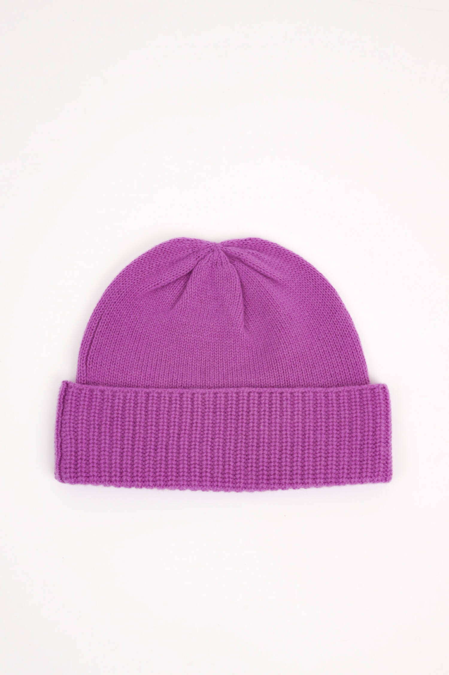 Cashmere Mütze in Lila