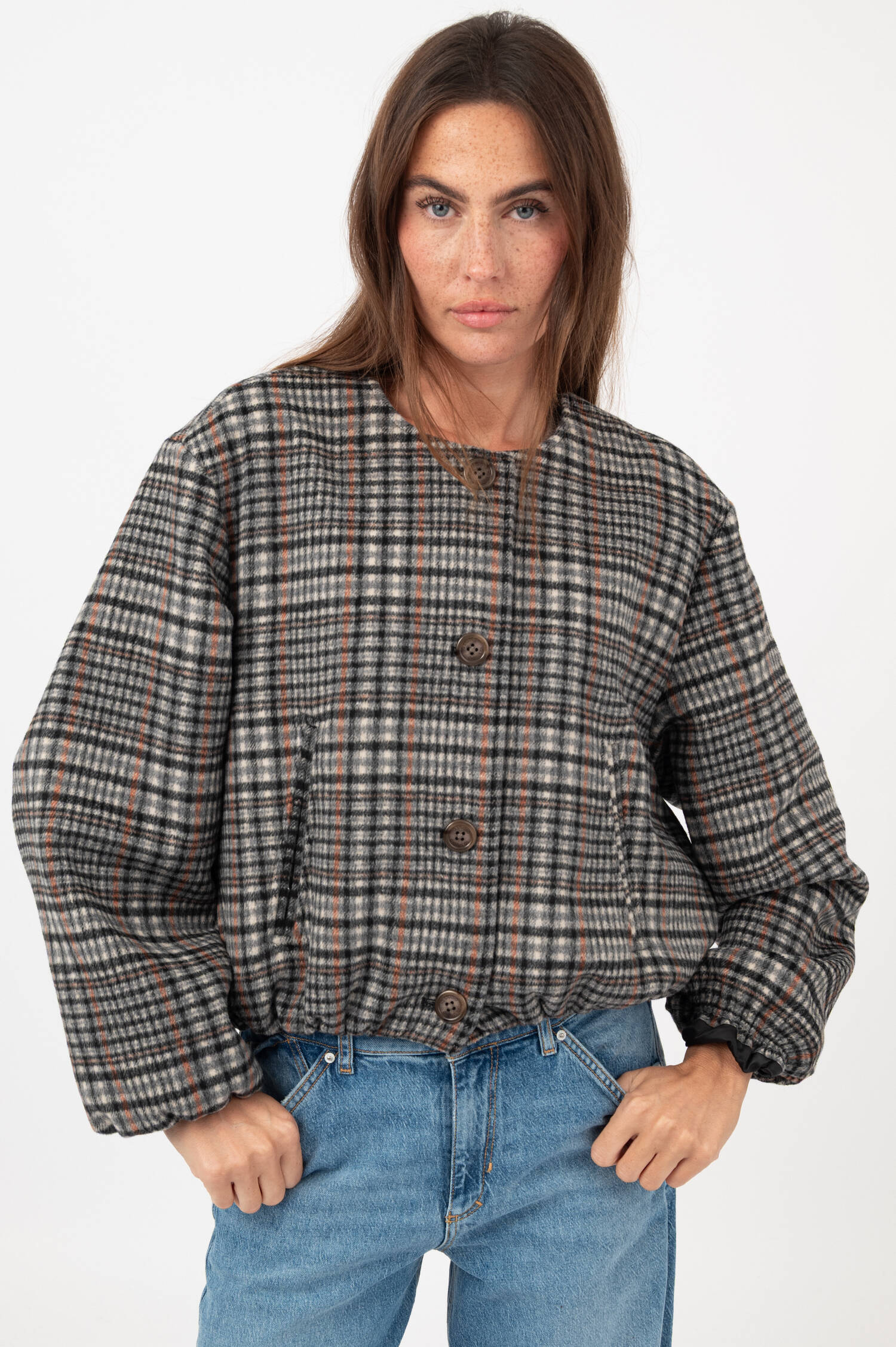 Flanelljacke in Multicolor kariert Flanelljacke in Multicolor kariert