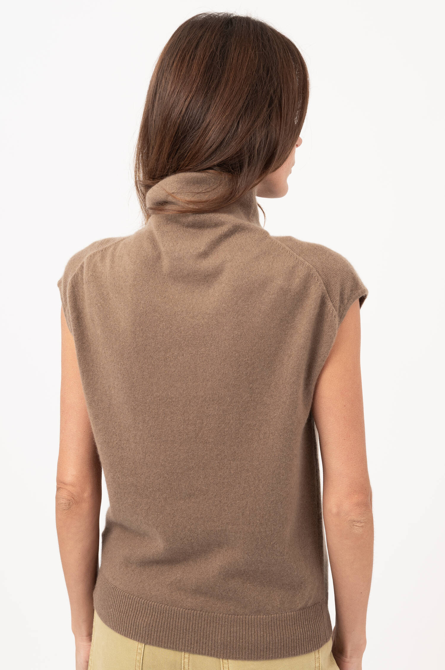 Cashmere-Cardigan in Taupe Cashmere-Cardigan in Taupe