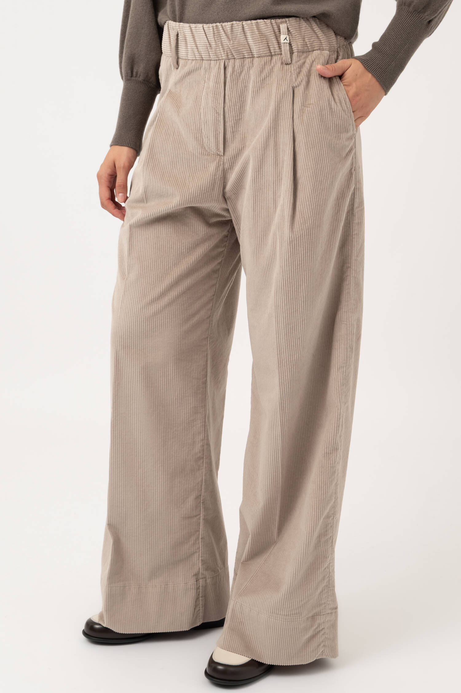 Cord-Schlupfhose in Beige Cord-Schlupfhose in Beige