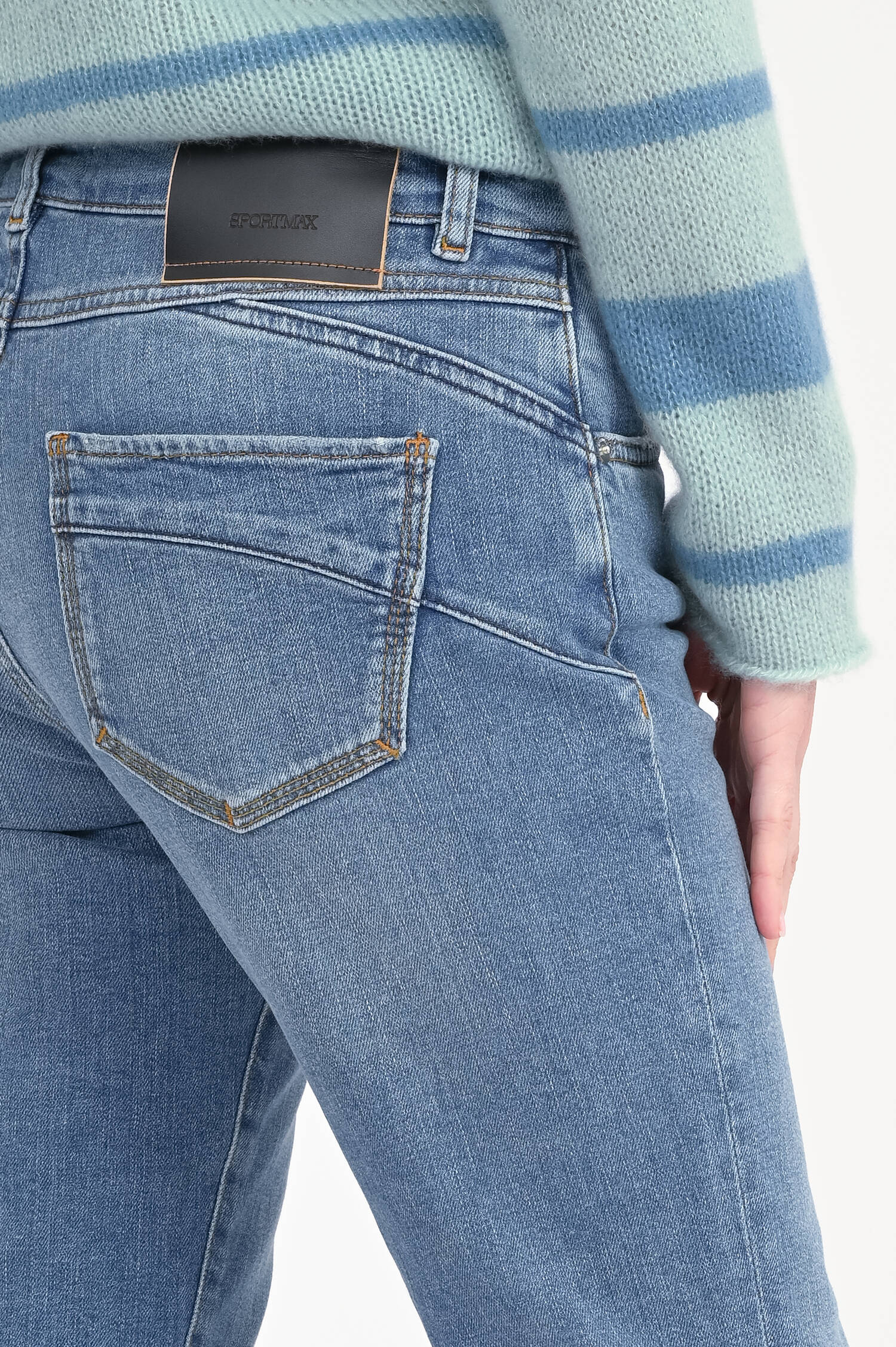 Straight Denim LUCHINO in mittlerem Blau