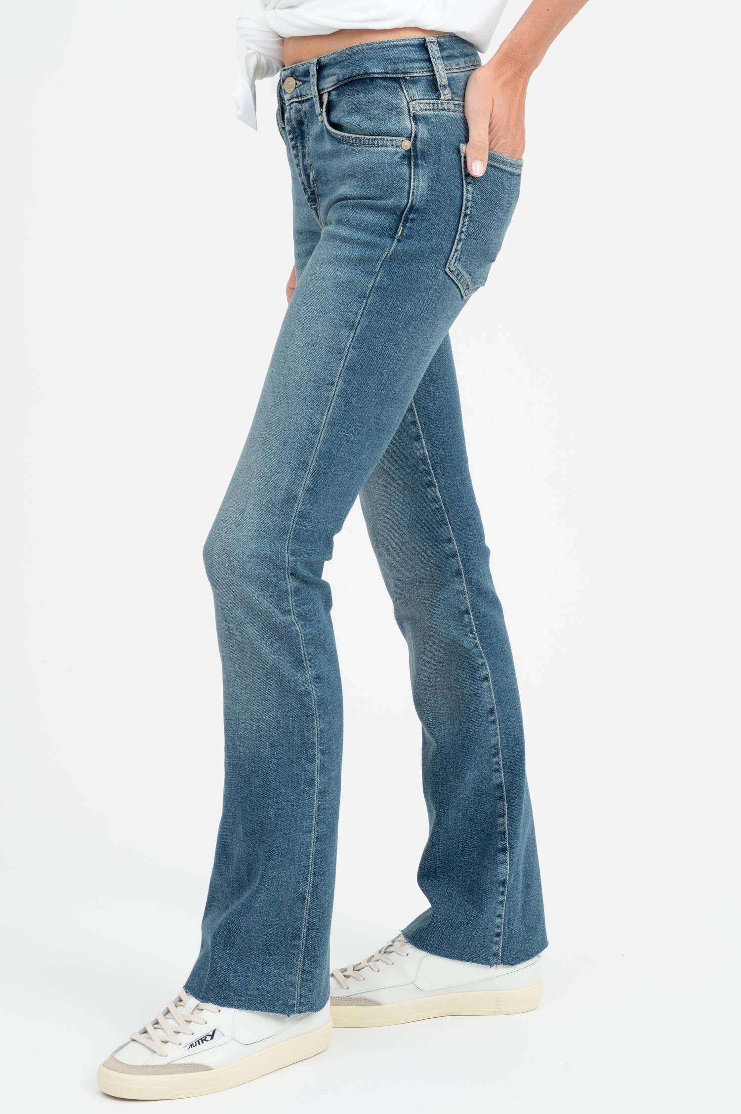Bootcut Jeans TAILORLESS in Midblue