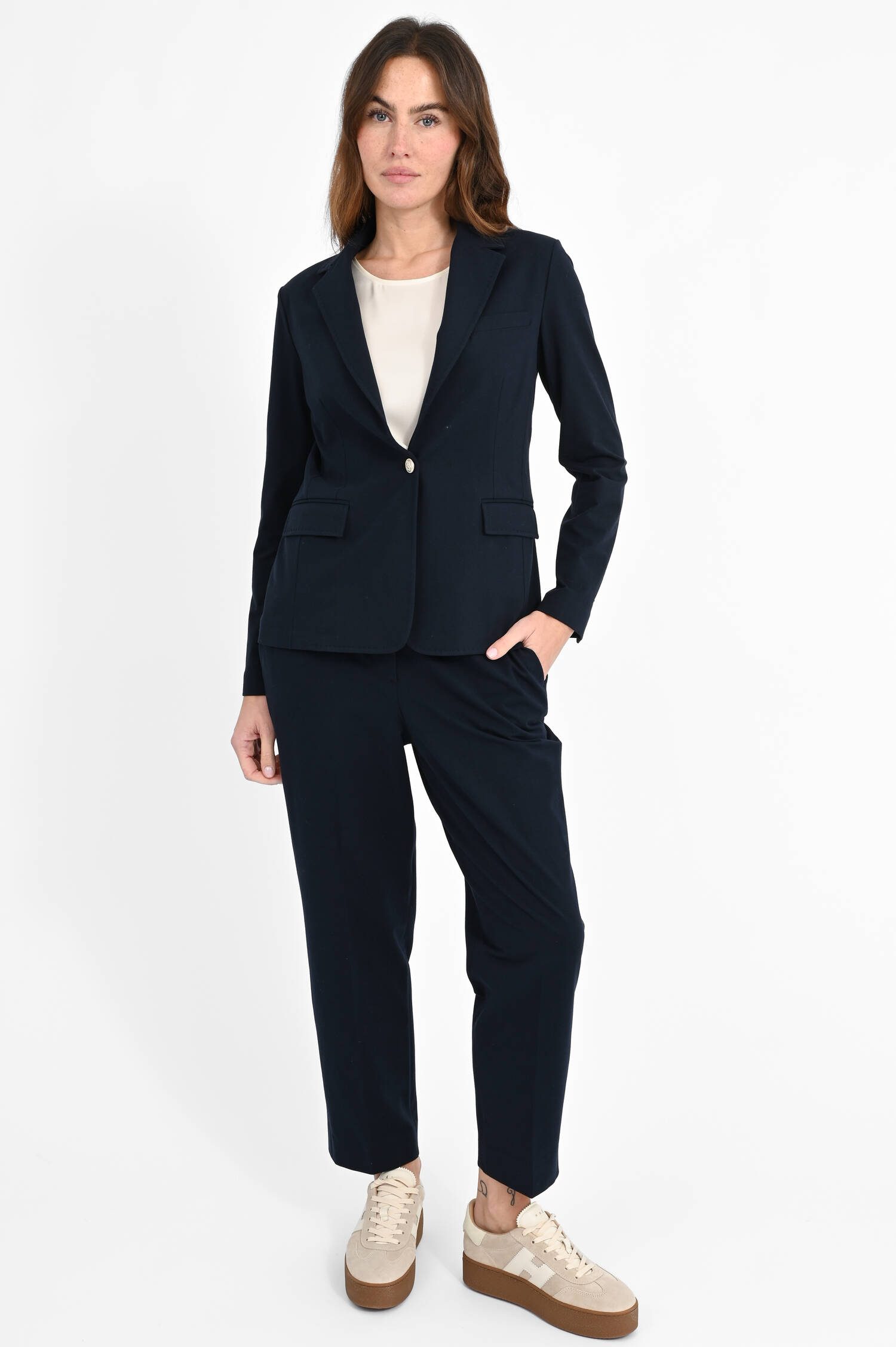 Jersey Hose in Blu Navy Jersey Hose in Blu Navy