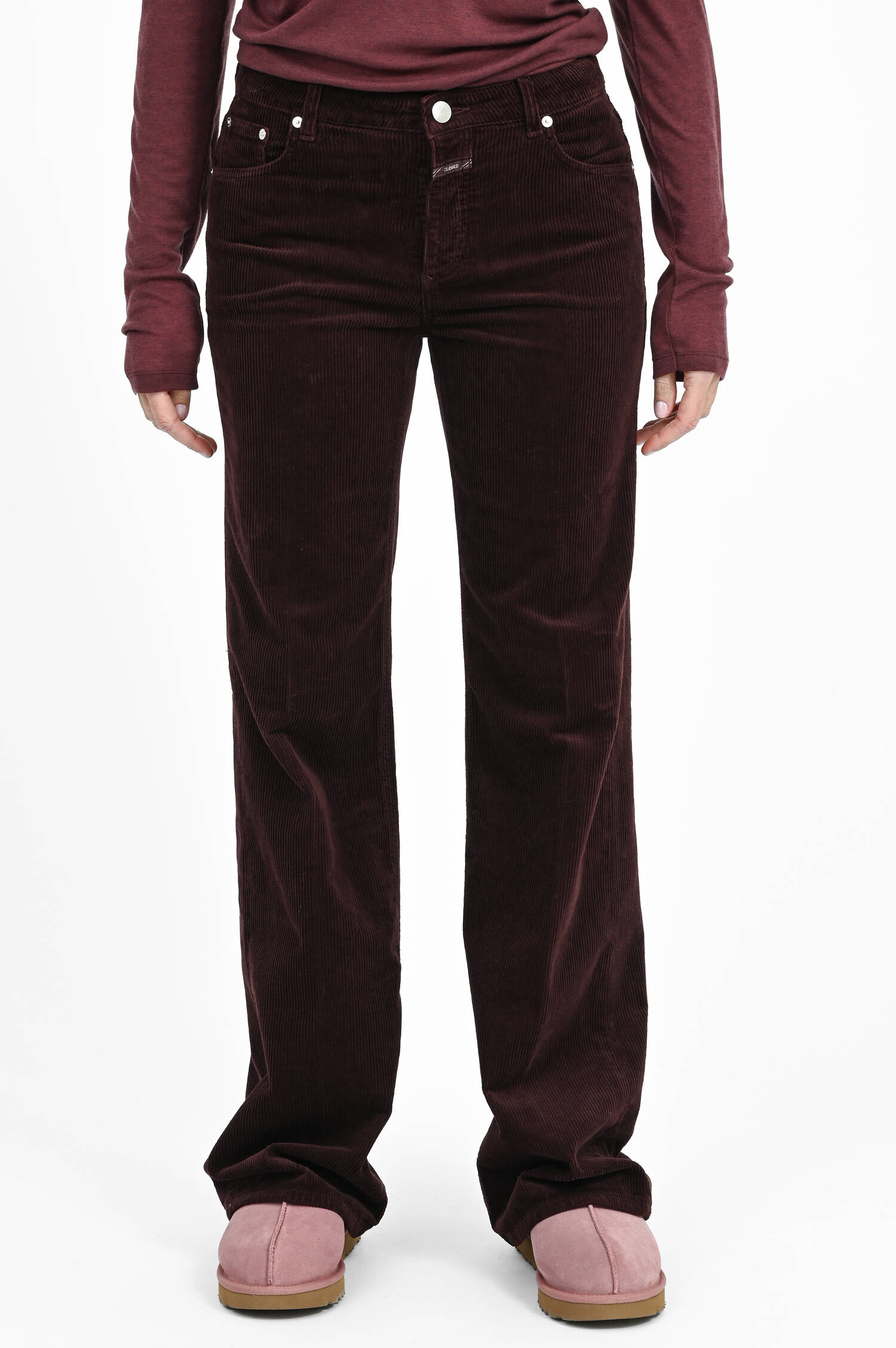 Cordhose GILLAN in Aubergine Cordhose GILLAN in Aubergine
