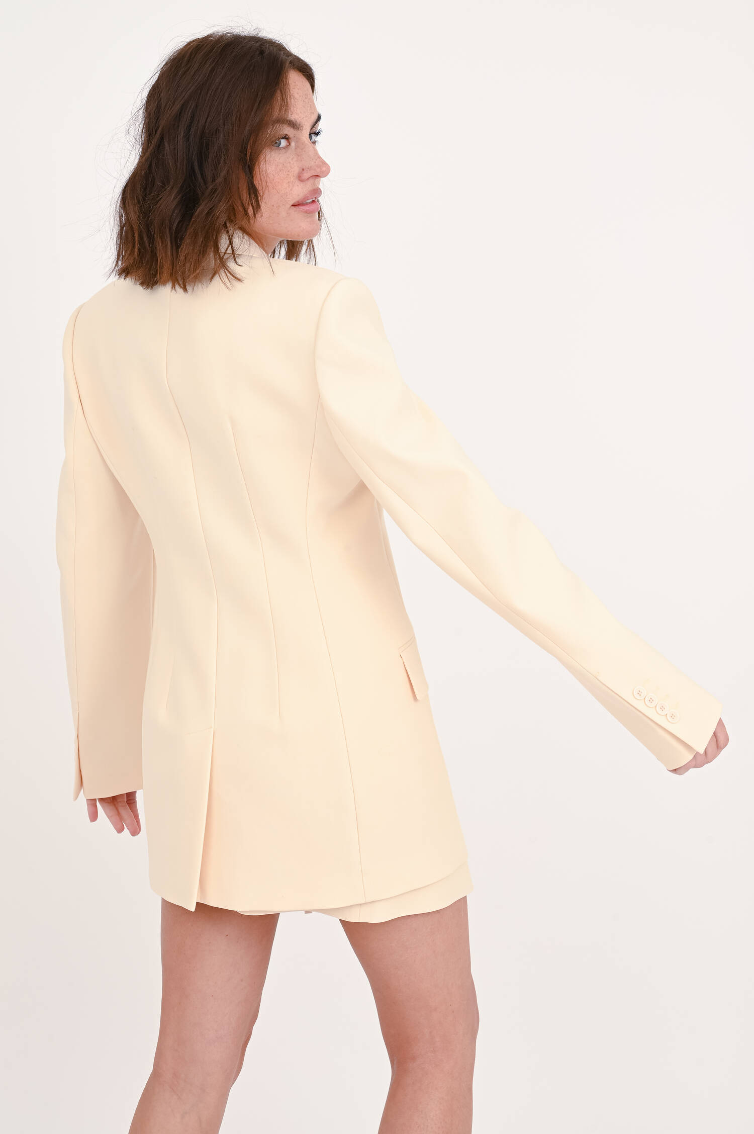 Einreihiger Blazer ZERMAT in Vanille