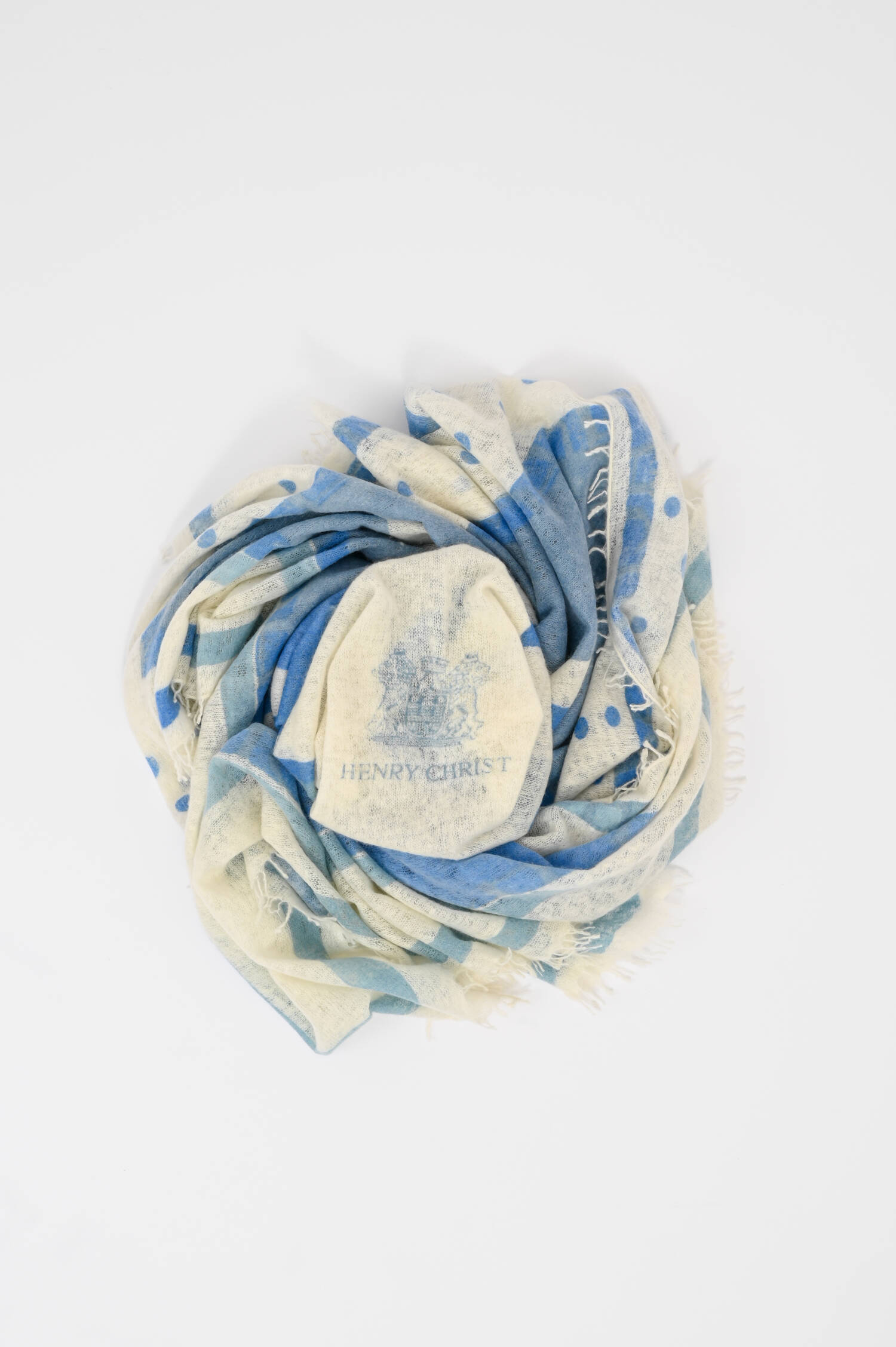 Cashmere Tuch in Hellblau