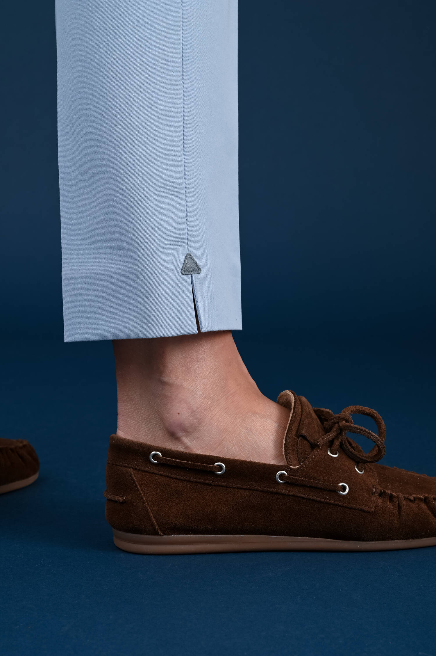 Stoffhose ALINEL in Hellblau