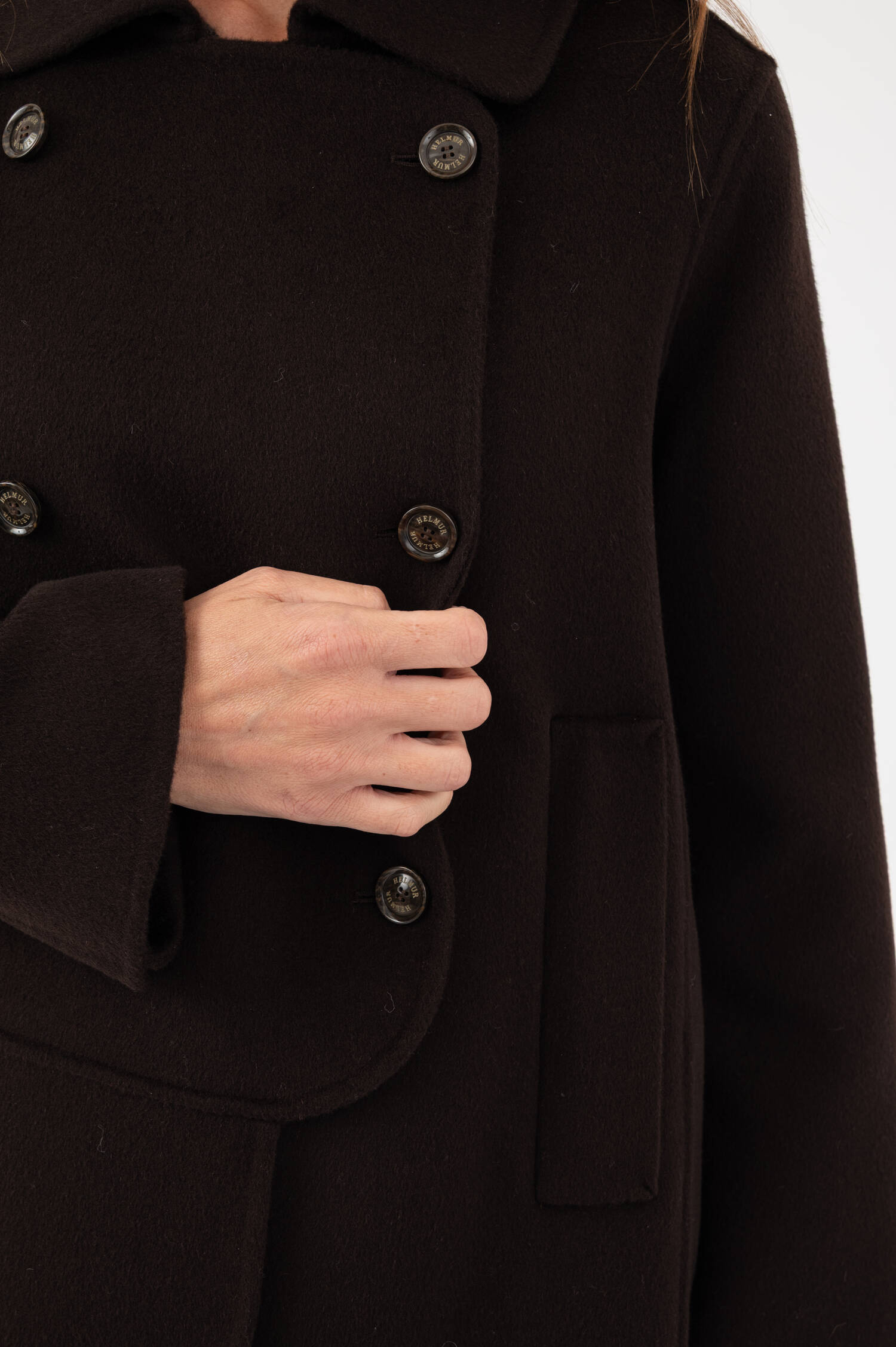 Woll-Cashmere-Jacke LUGANO in Braun Woll-Cashmere-Jacke LUGANO in Braun