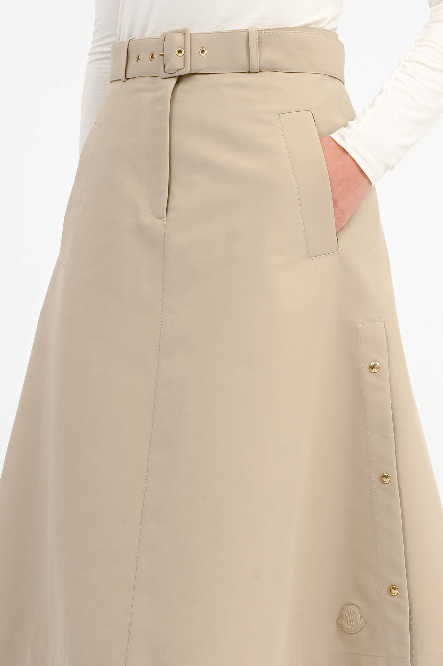 A-Linien-Rock in Beige