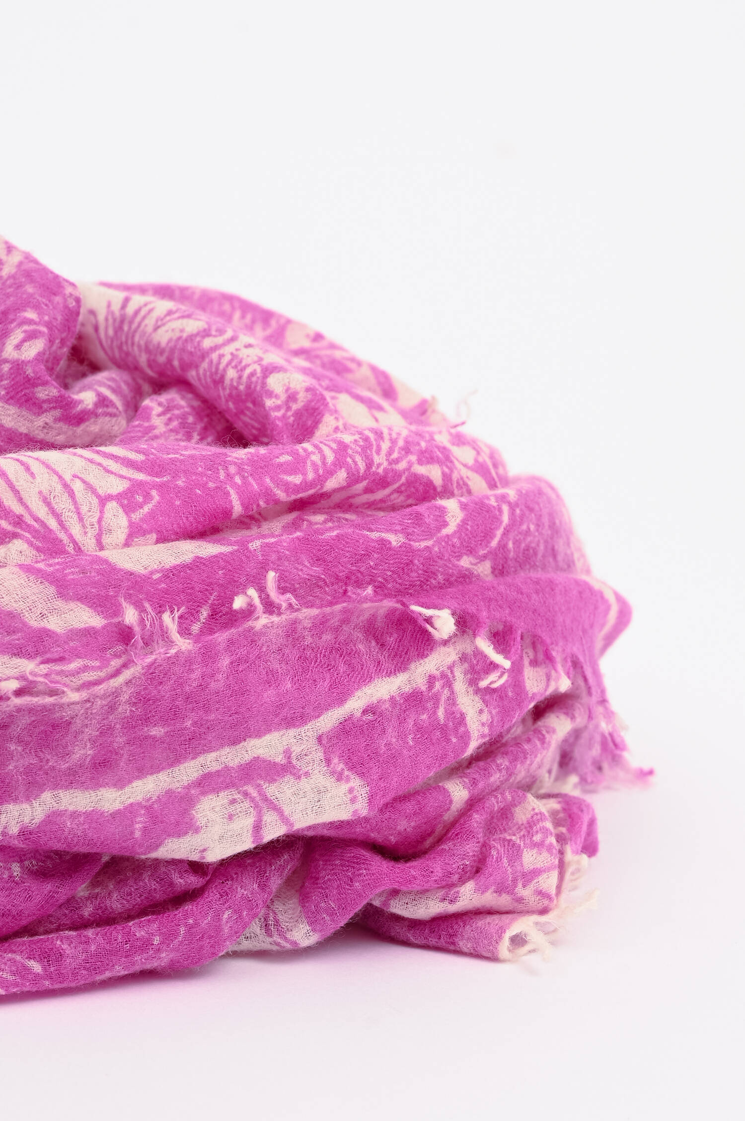Cashmere-Schal TOILE in Pink/Natur Cashmere-Schal TOILE in Pink/Natur