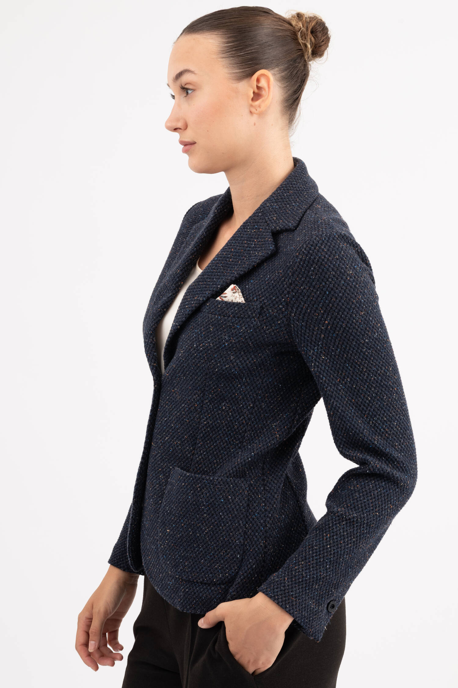 Taillierter Blazer in Dunkelblau Taillierter Blazer in Dunkelblau