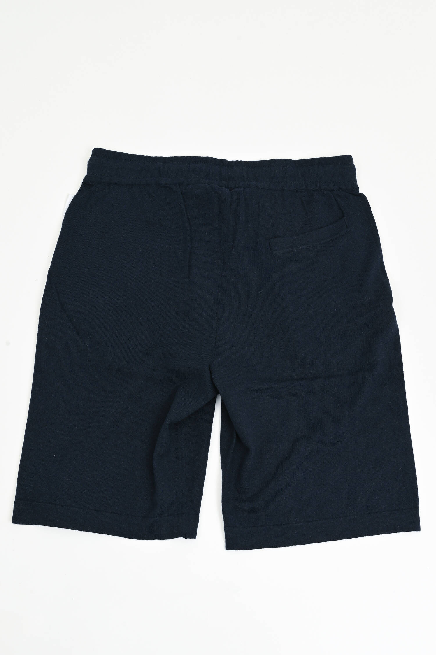 Baumwoll-Mix Short in Marine