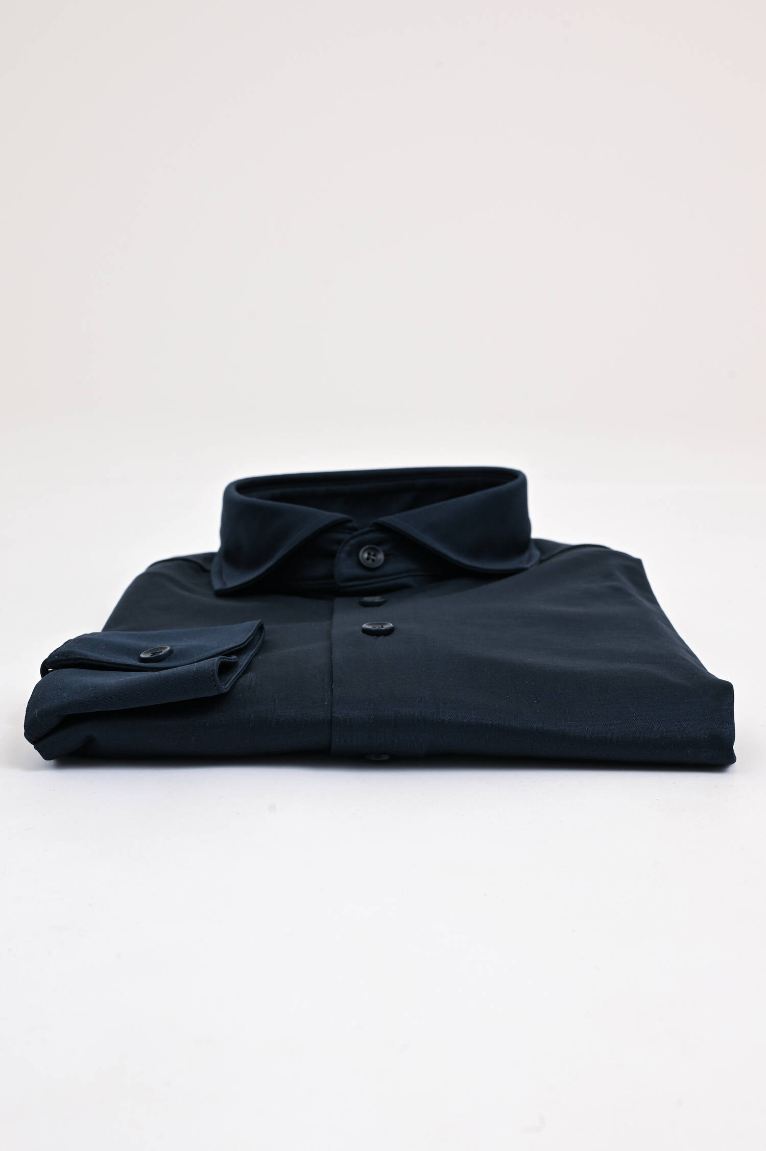 Baumwollhemd in Navy