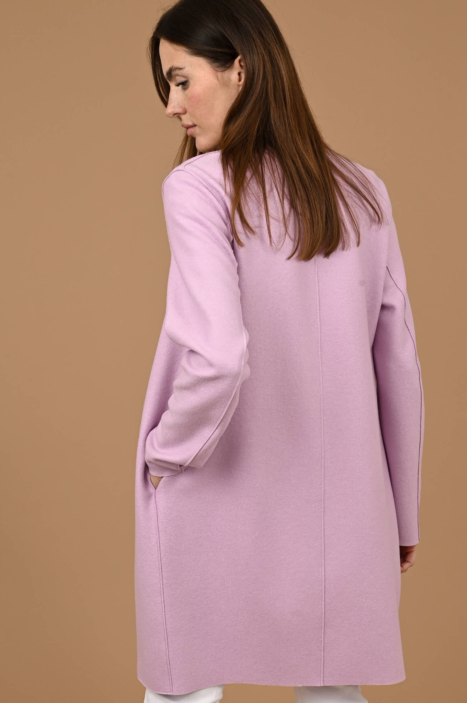 Wollmantel COCOON in Cyclamine Wollmantel COCOON in Cyclamine