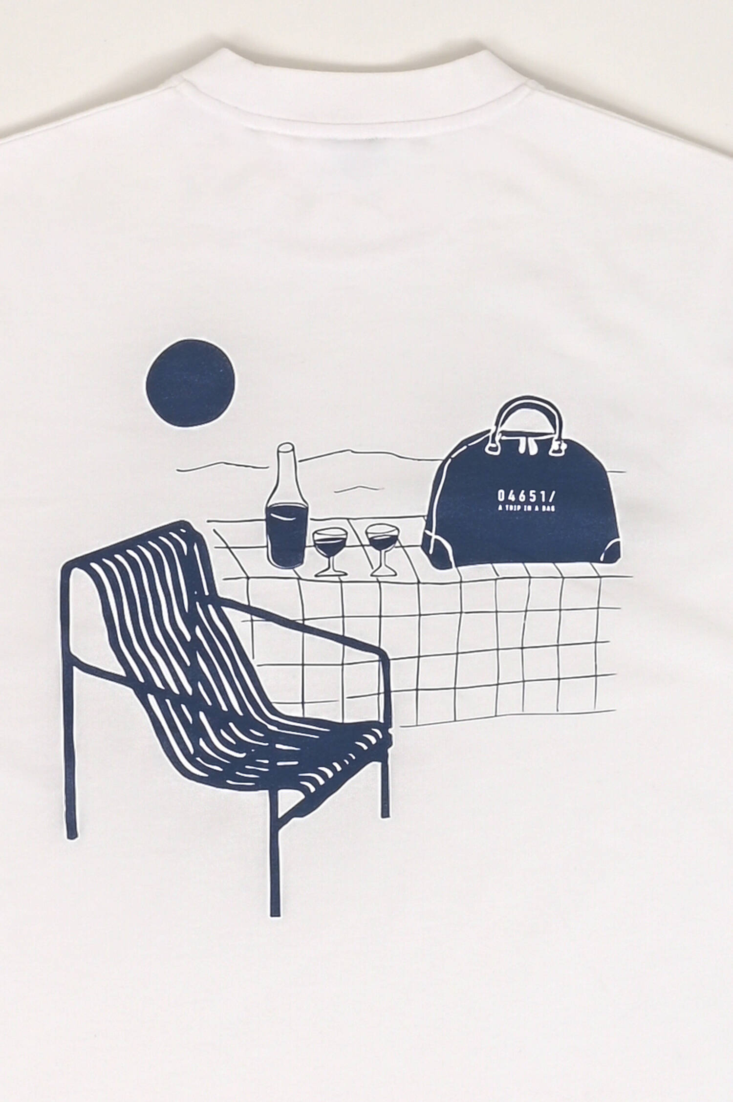 T-Shirt NUNU PRINTED TEE in Weiß