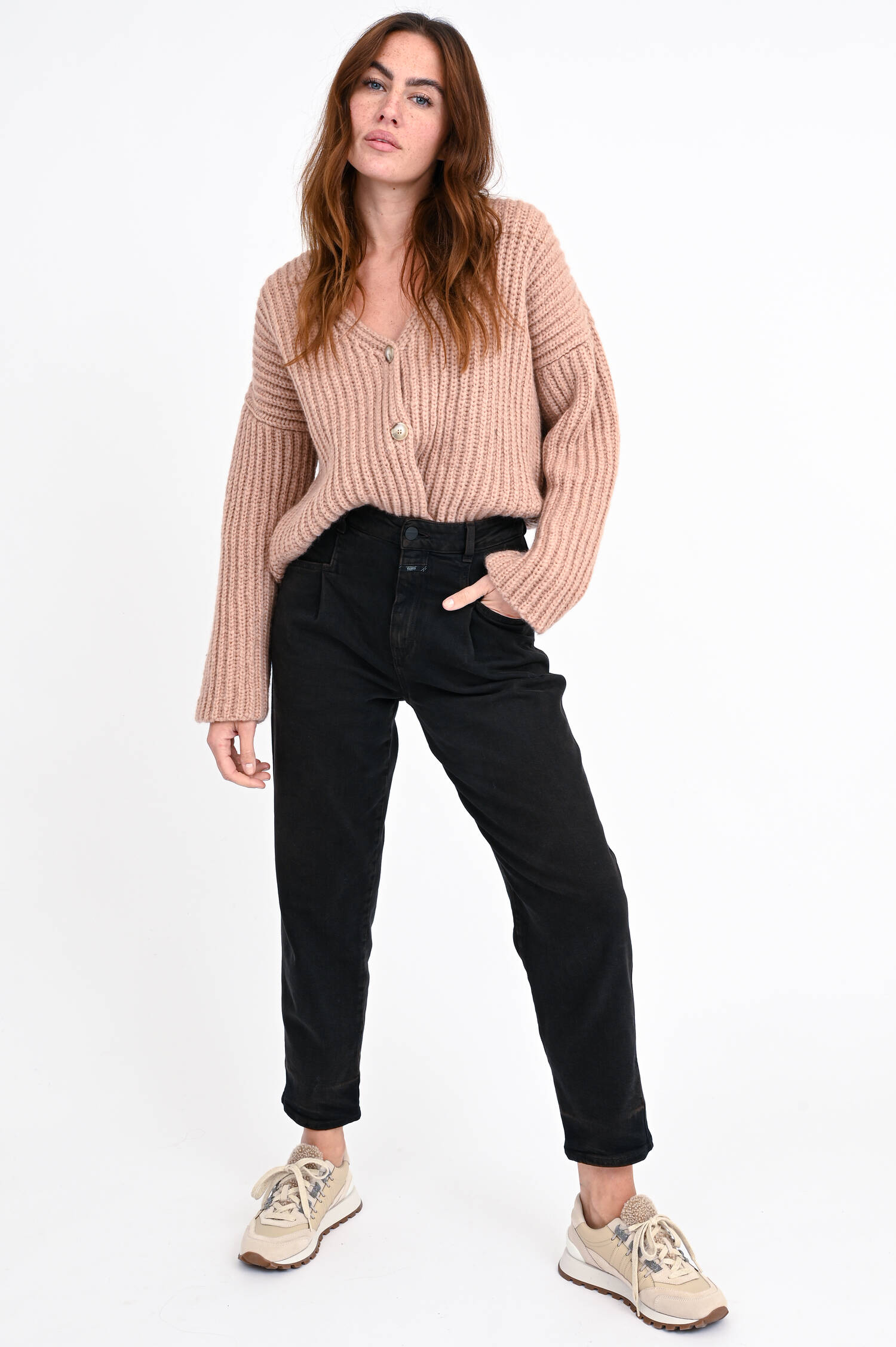 Jeans PEARL aus Bio-Baumwolle in Anthrazit Jeans PEARL aus Bio-Baumwolle in Anthrazit