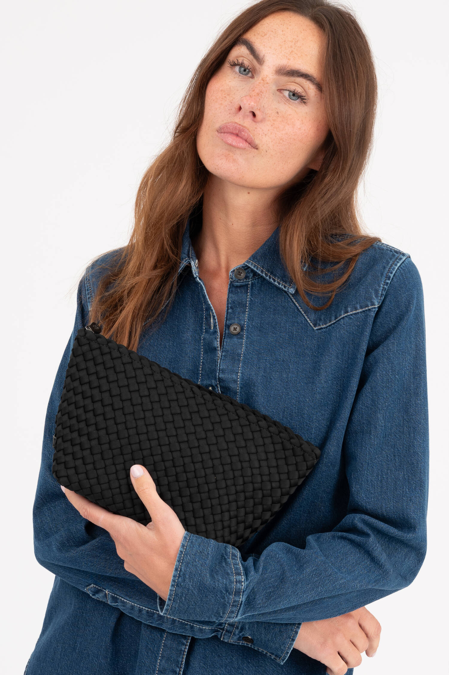 Pouch PORTOFINO MEDIUM COSMETIC in Onyx