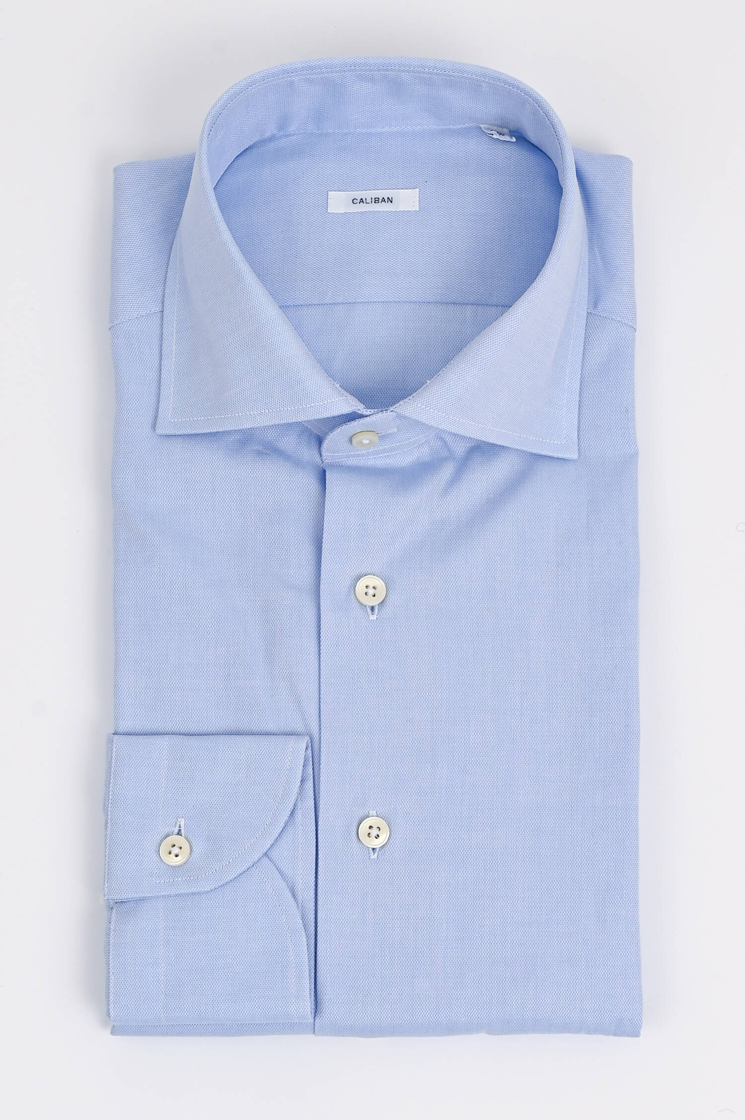 Hemd mit Struktur in Hellblau Hemd mit Struktur in Hellblau
