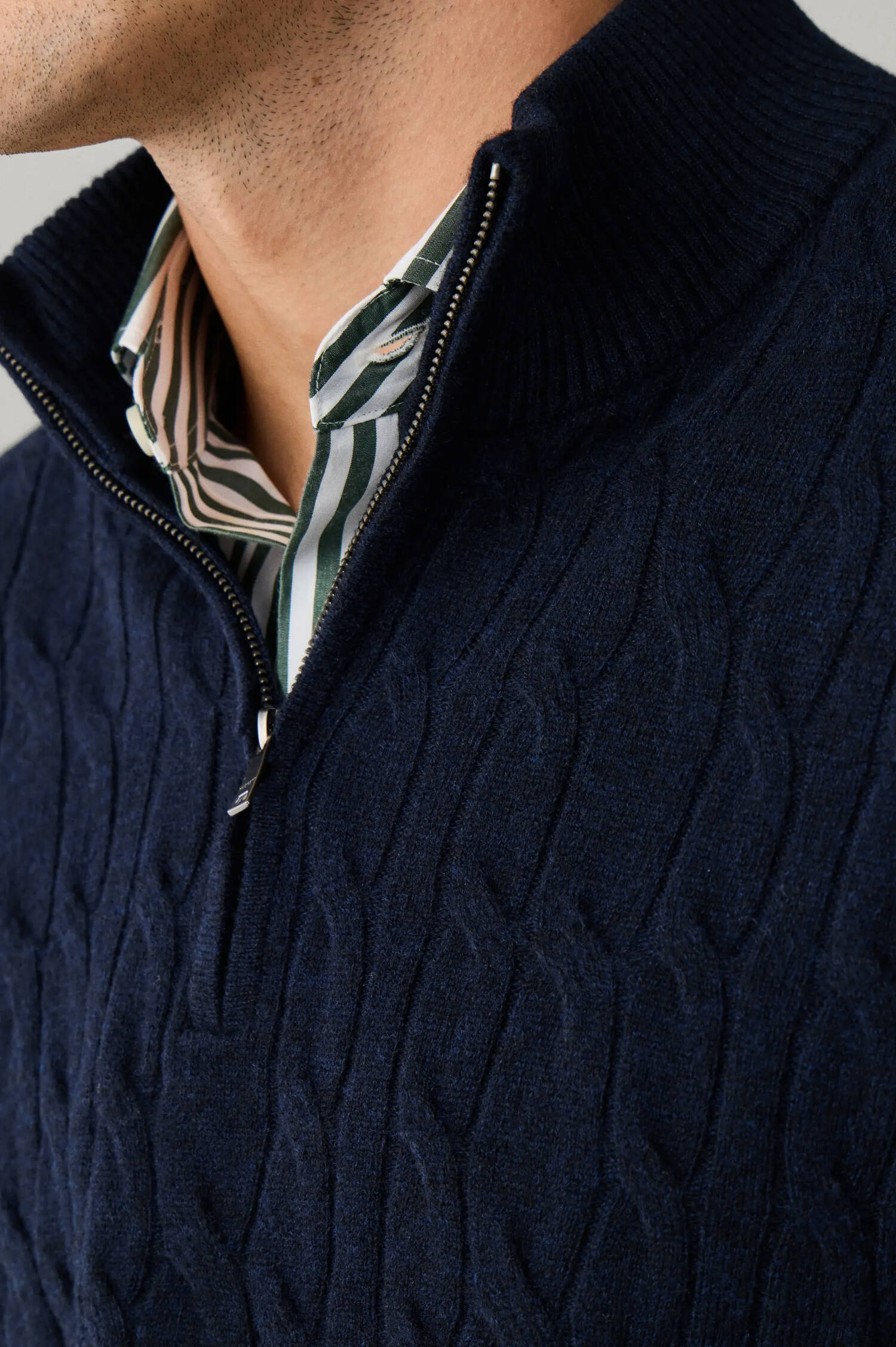 Lammwolle-Troyer in Navy Lammwolle-Troyer in Navy