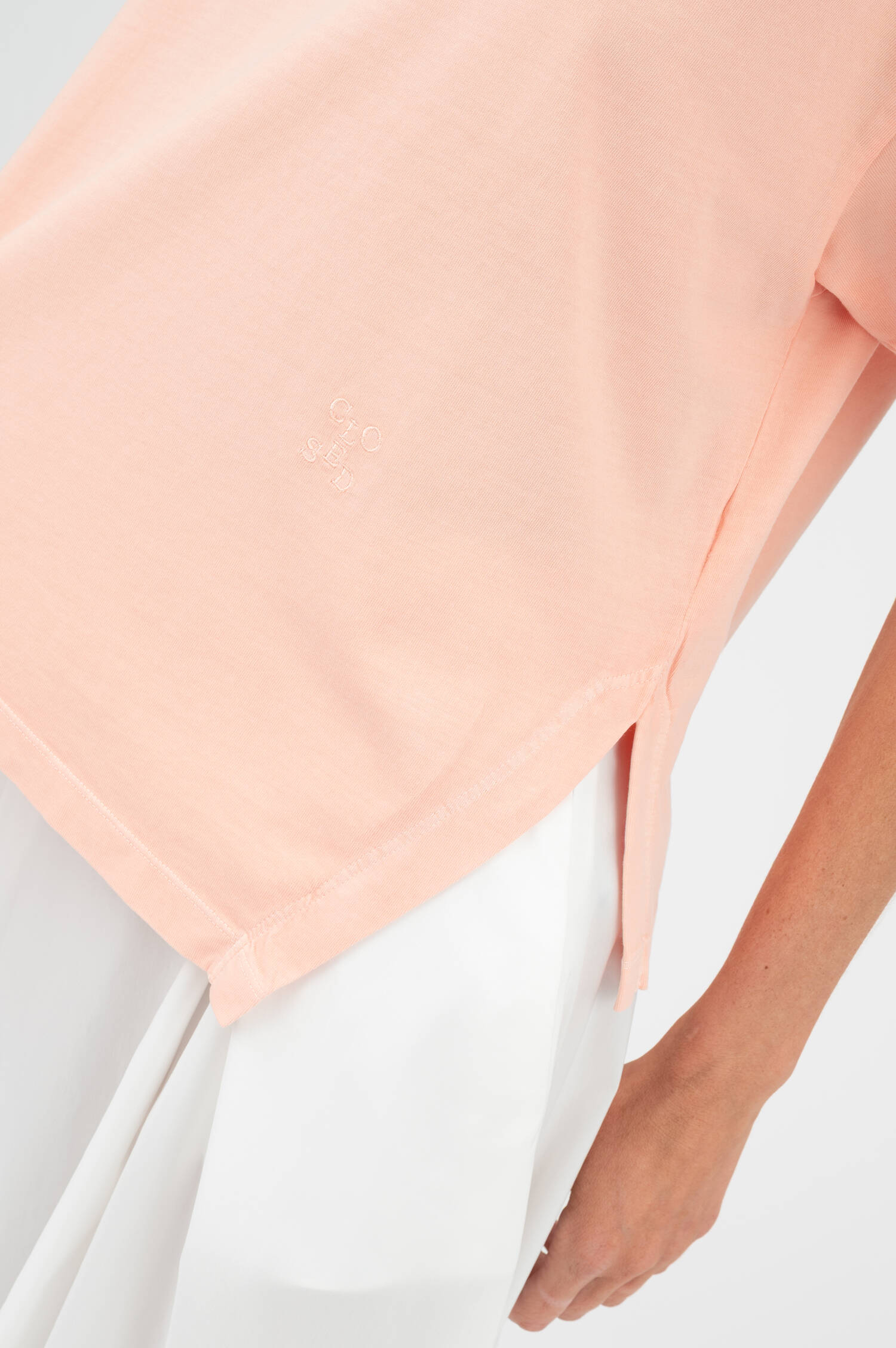 Oversize T-Shirt in Pfirsich Oversize T-Shirt in Pfirsich