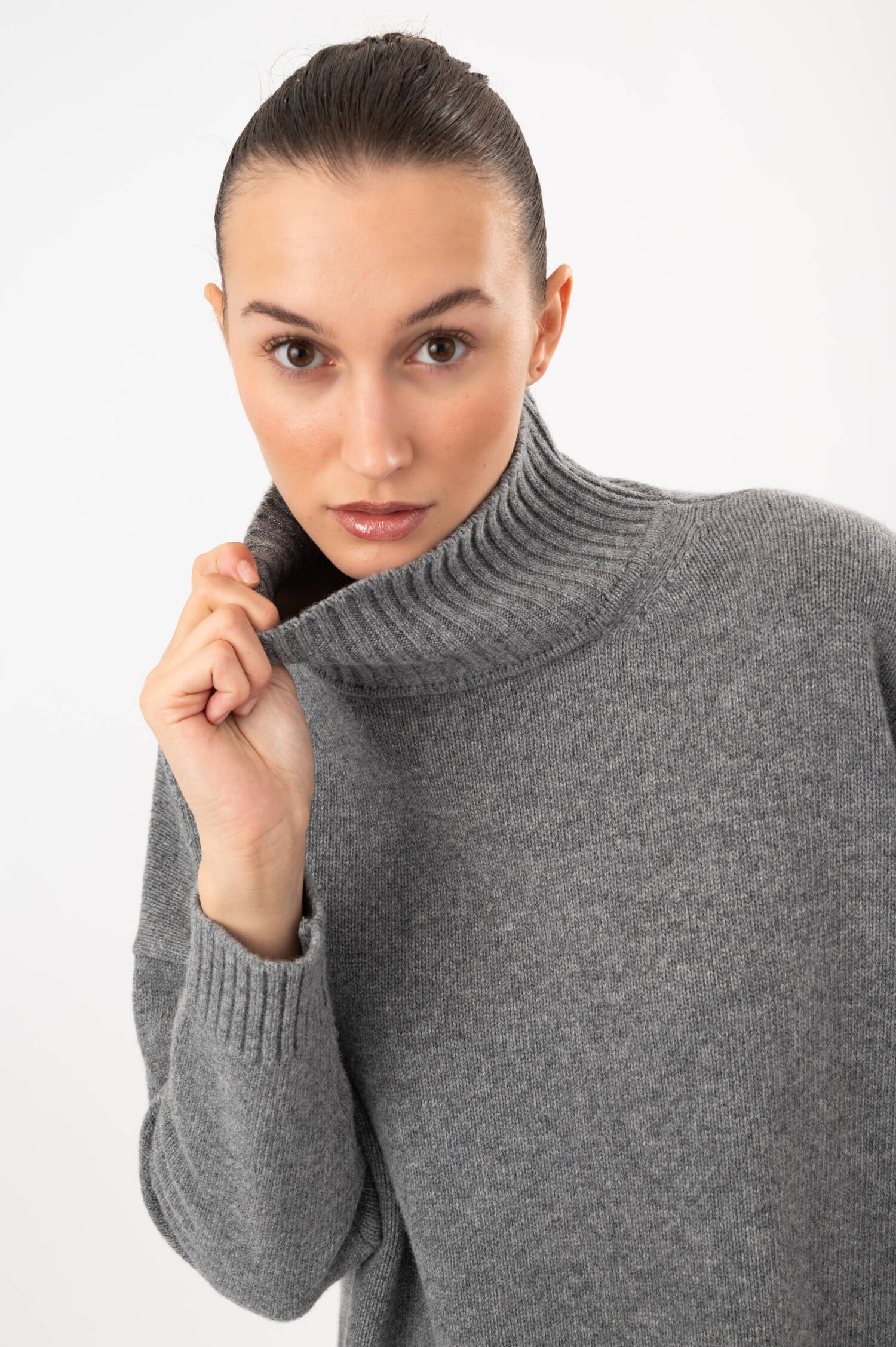 Pullover BORGIA in Grau Pullover BORGIA in Grau