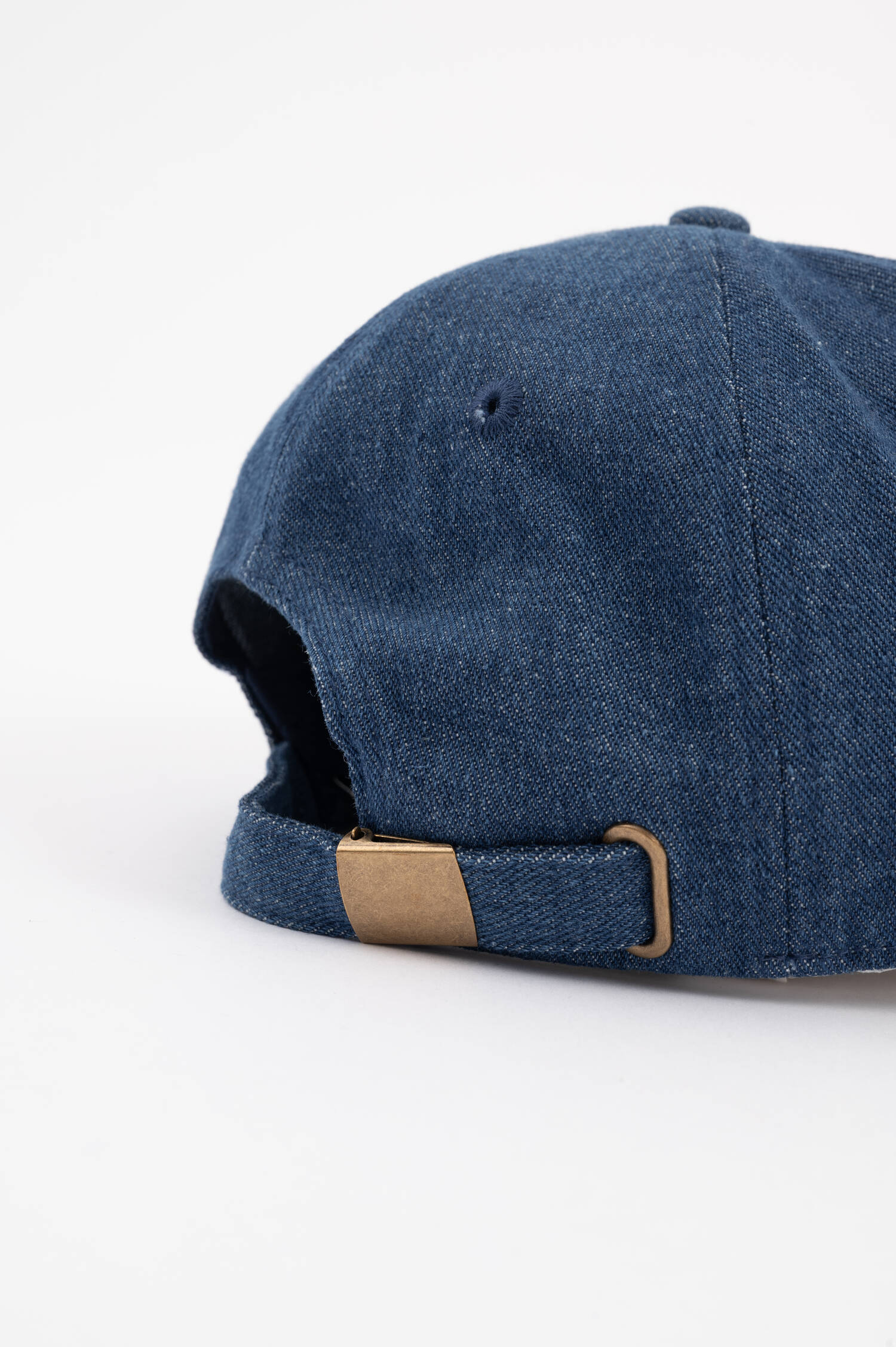Denim Basecap in Mittelblau Denim Basecap in Mittelblau