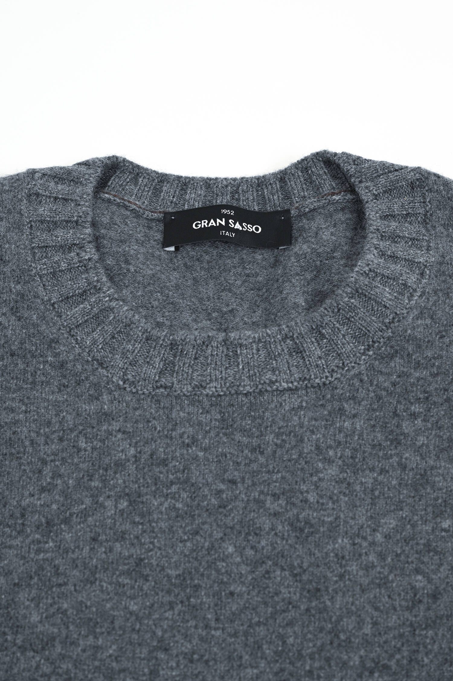 Cashmere-Pullover in Grau