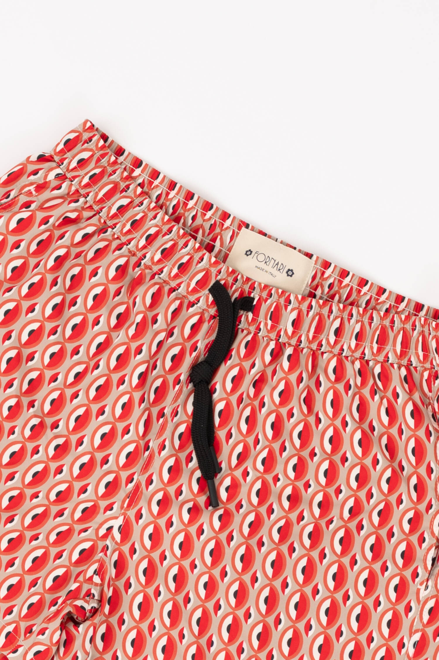 Badehose MANITOU in Beige/Rot