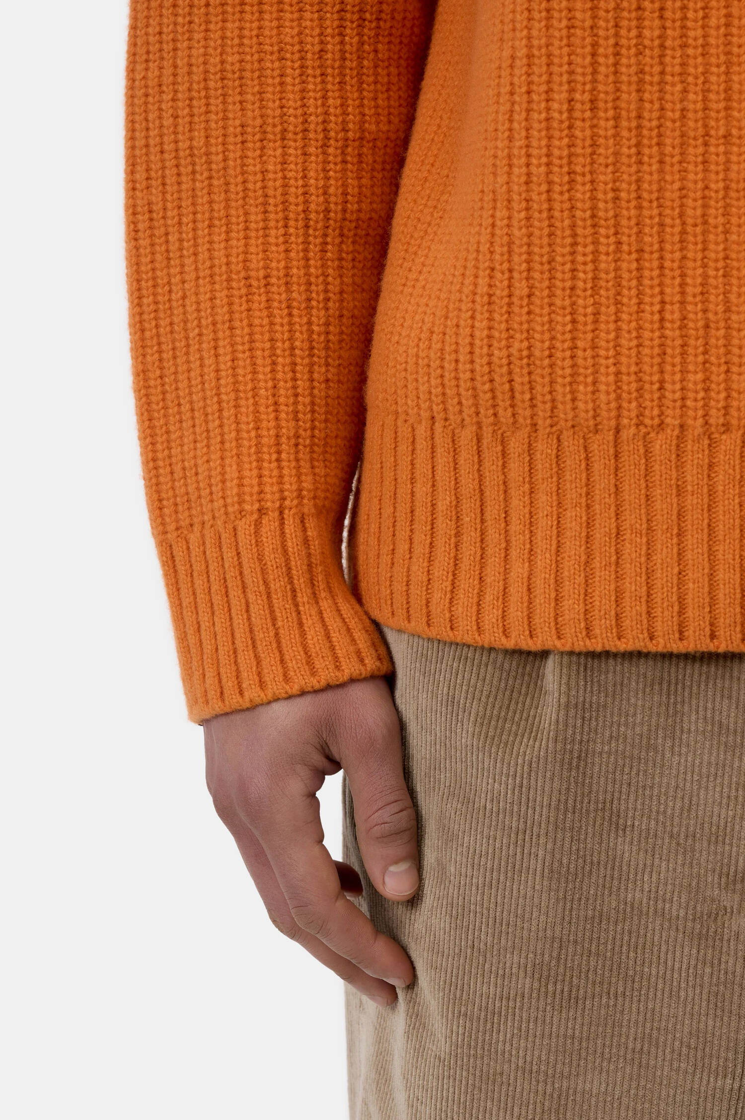Wollpullover in Orange Wollpullover in Orange