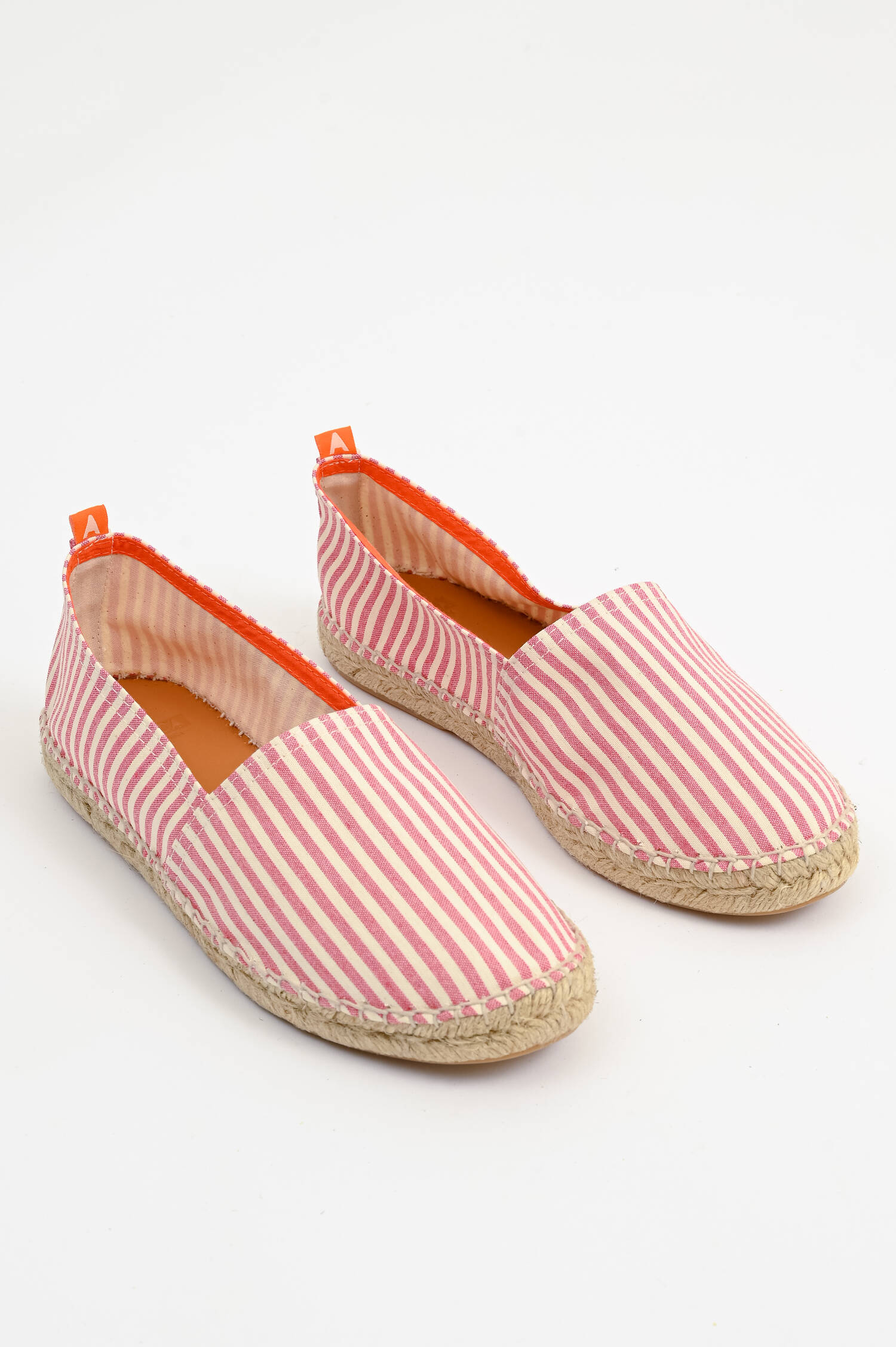 Gestreiftes Espandrilles ROYAS in Rot/WEIß